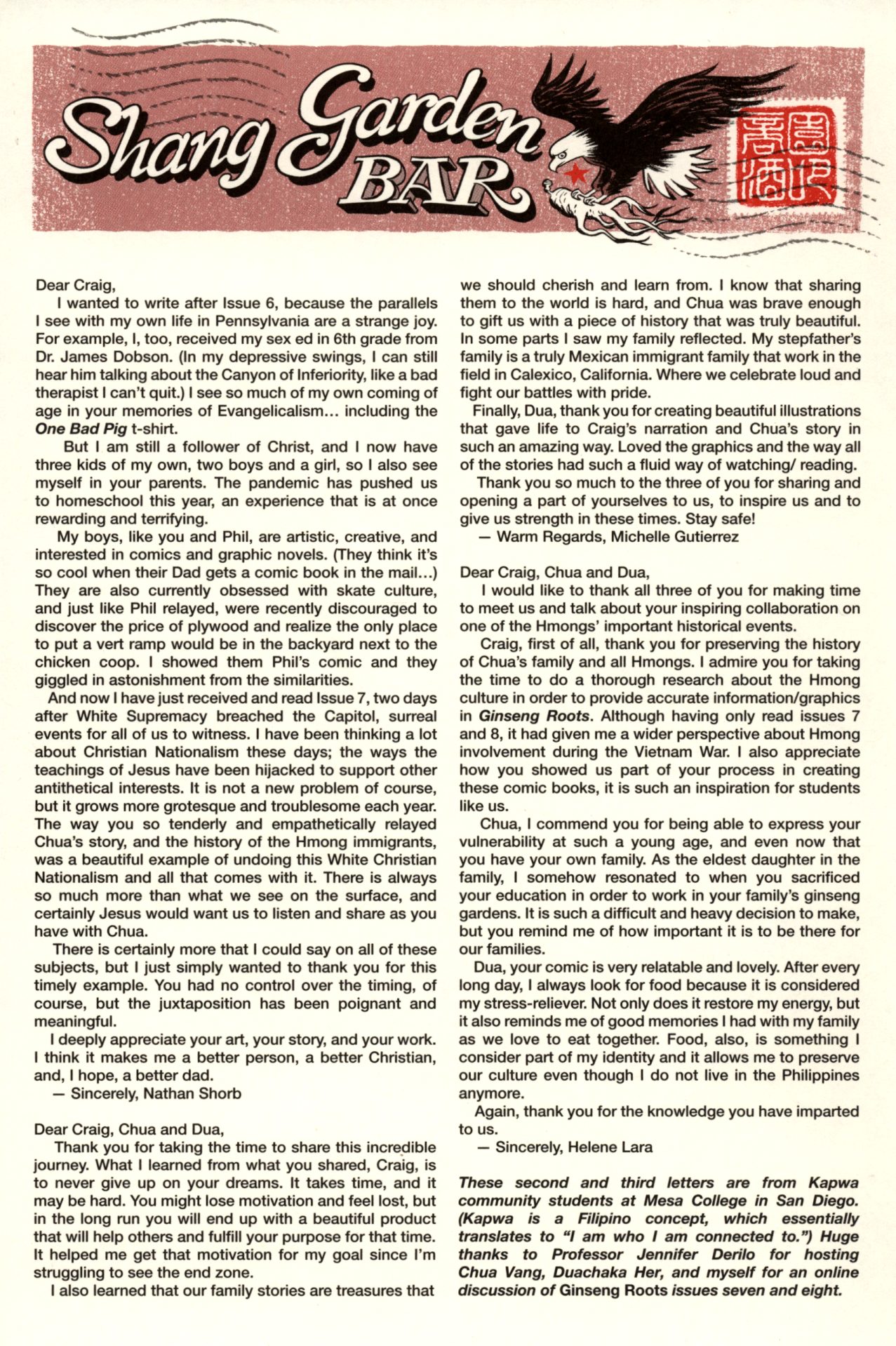 Ginseng Roots Issue #9 - Page 32