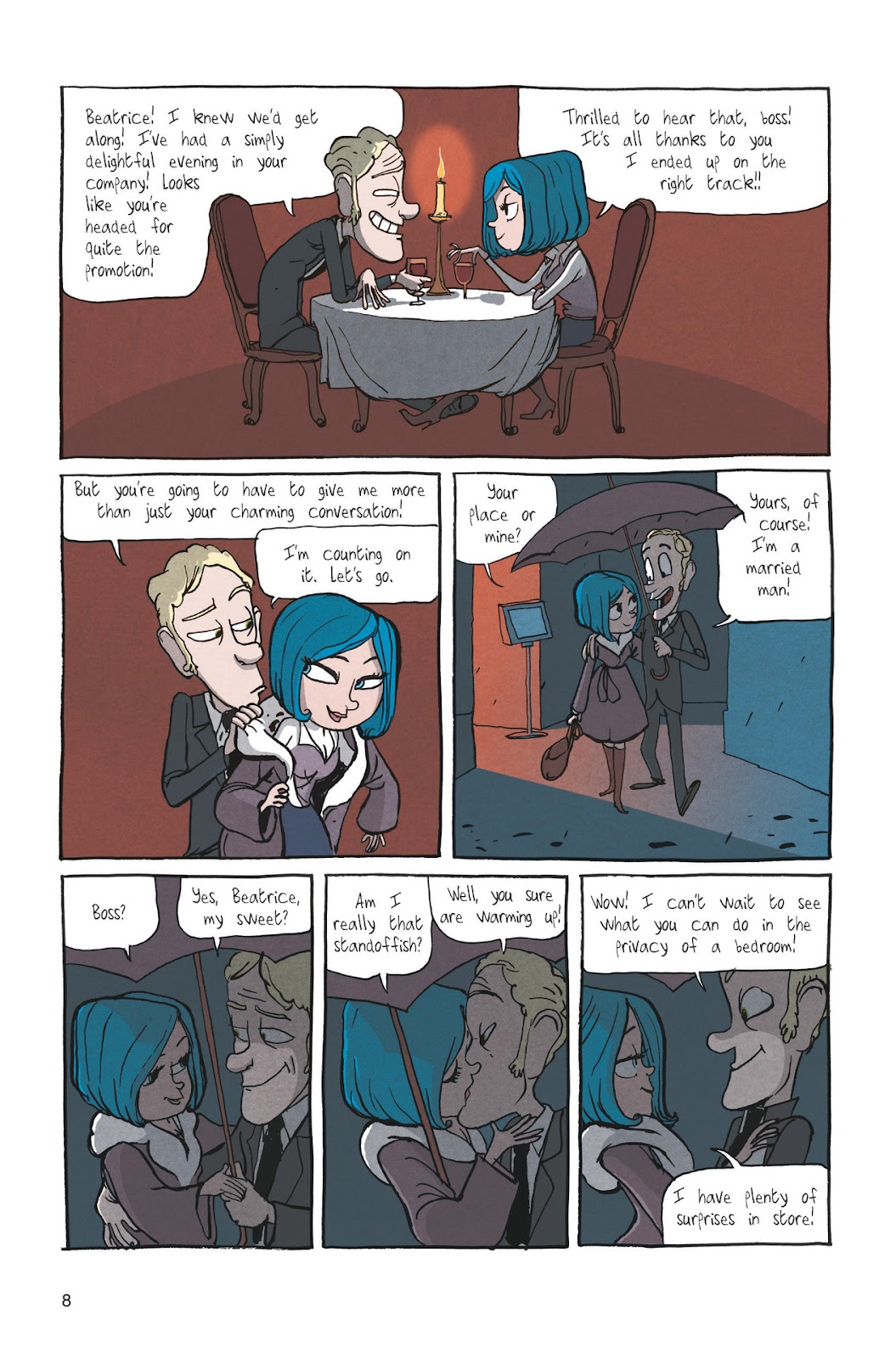 Giselle & Beatrice TPB - Page 8