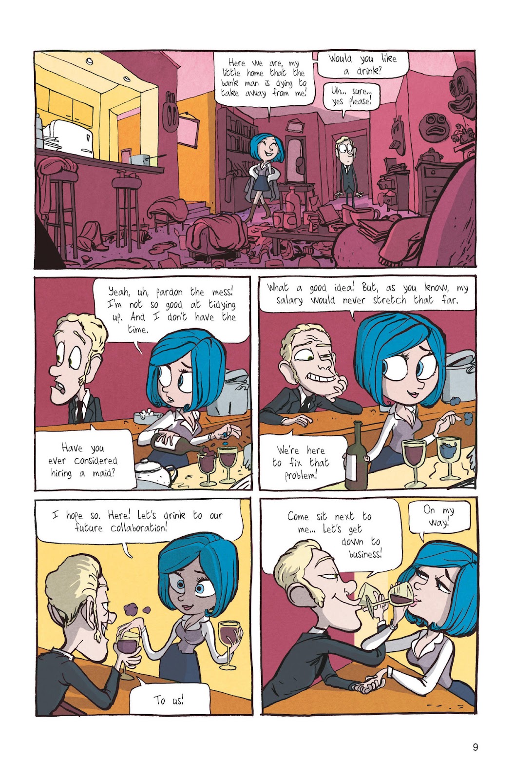 Giselle & Beatrice TPB - Page 9