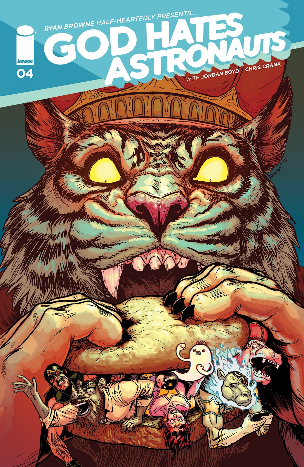 God Hates Astronauts Issue #4 - Page 1