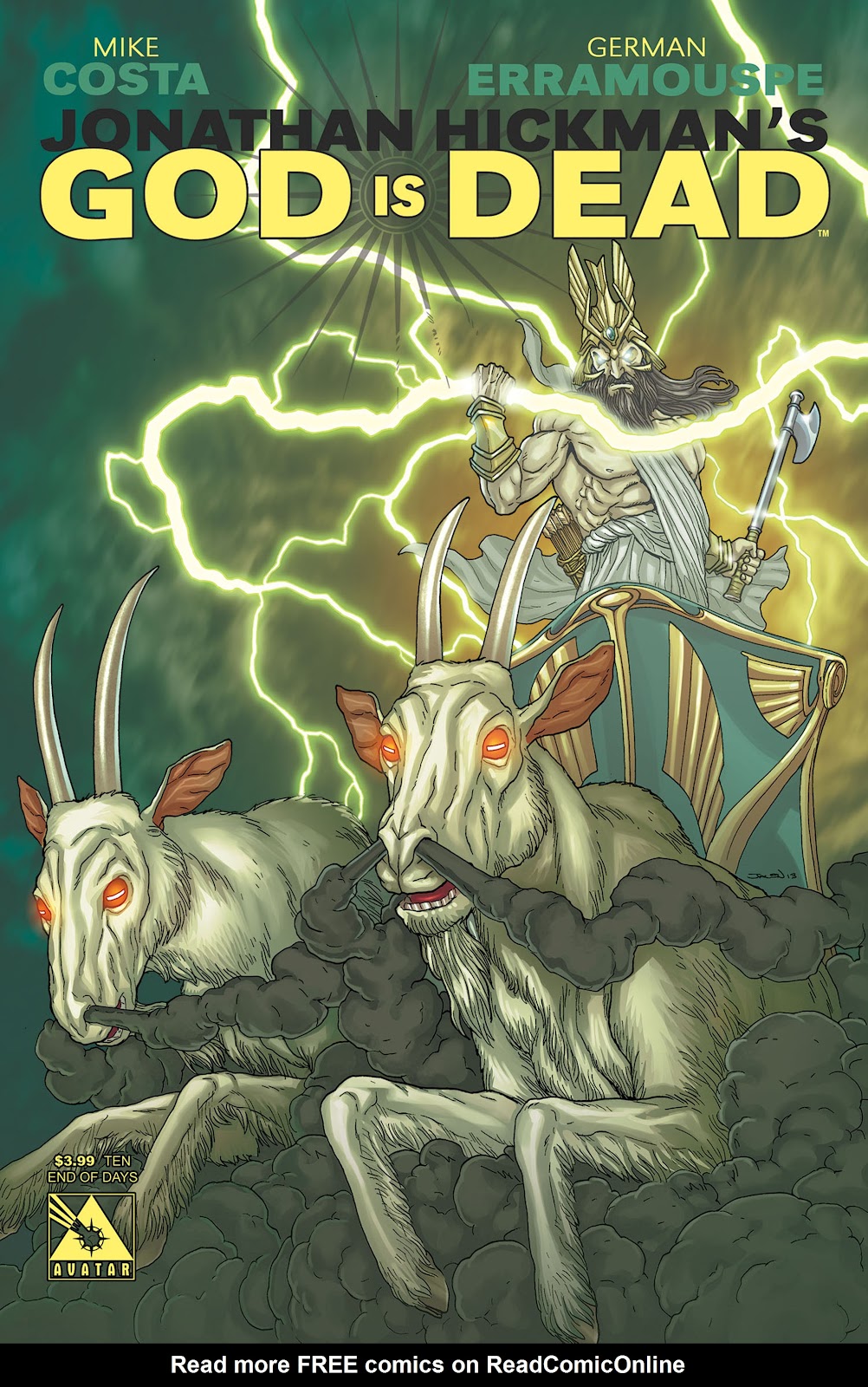 God Is Dead Issue #10 - Page 2