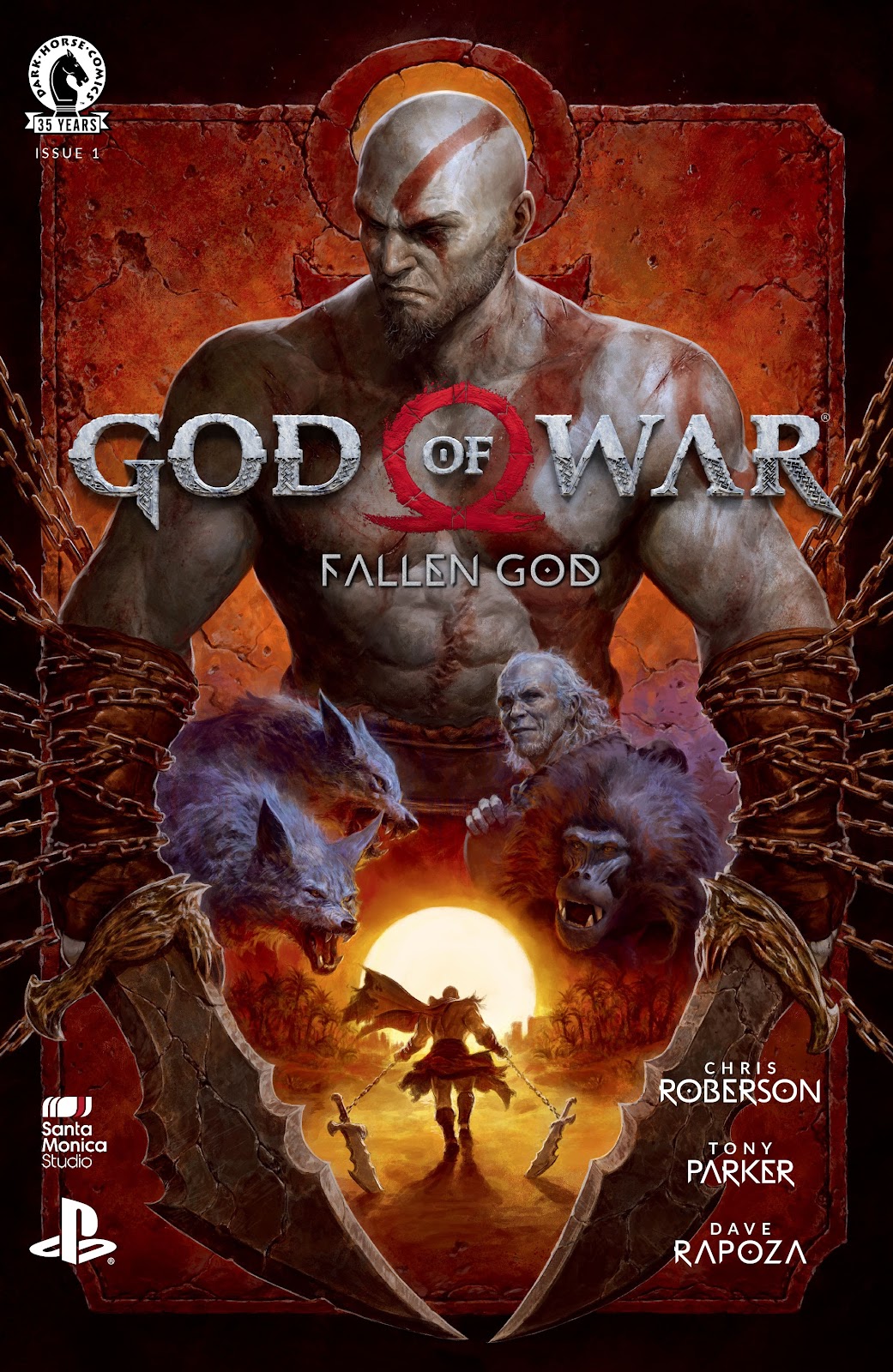 God of War: Fallen God Issue #1 - Page 1