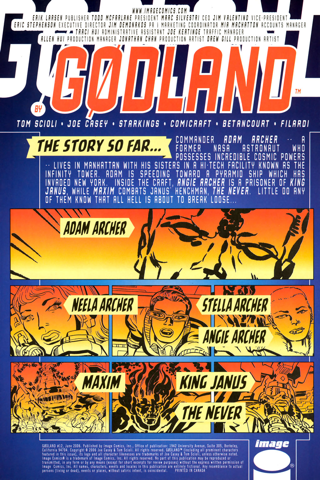 Gødland Issue #12 - Page 2