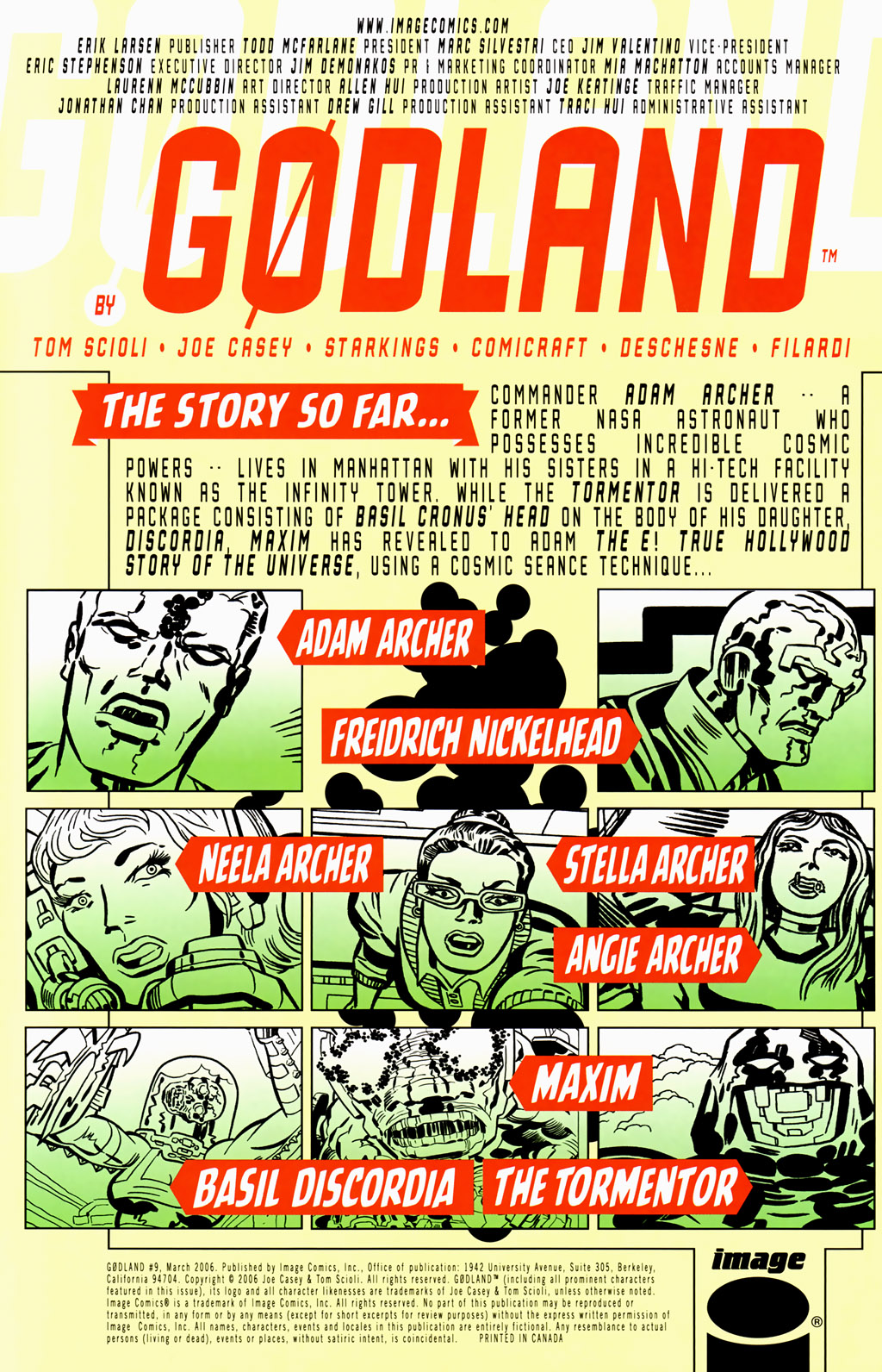 Gødland Issue #9 - Page 2
