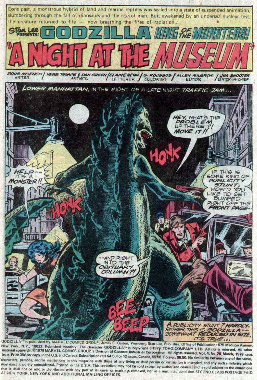 Godzilla (1977) Issue #20 - Page 2