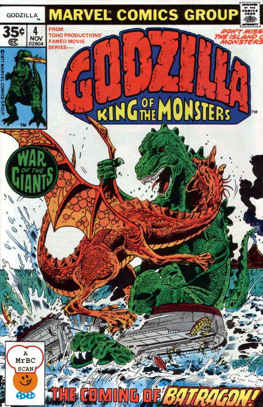 Godzilla (1977) Issue #4 - Page 1