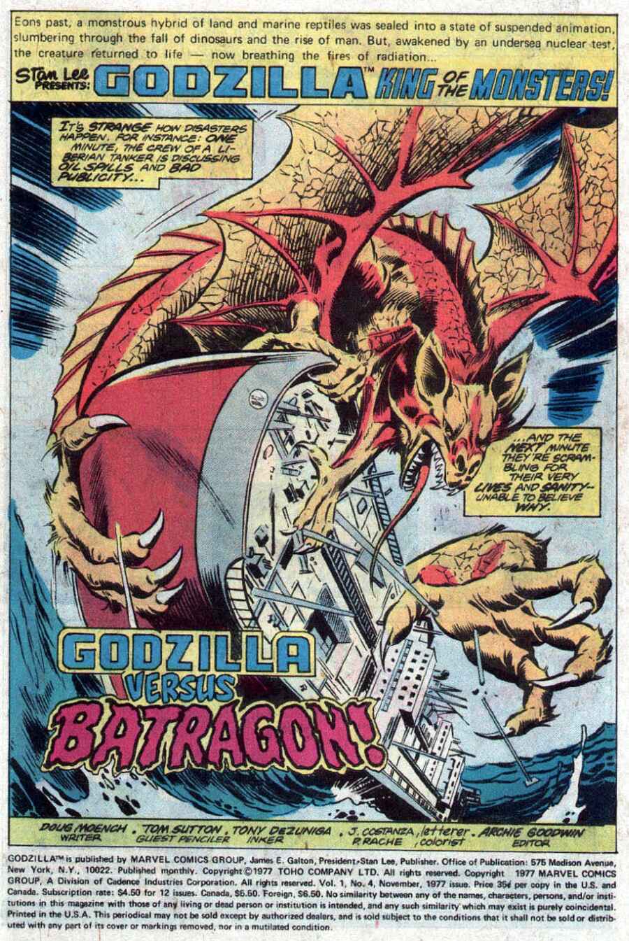 Godzilla (1977) Issue #4 - Page 2