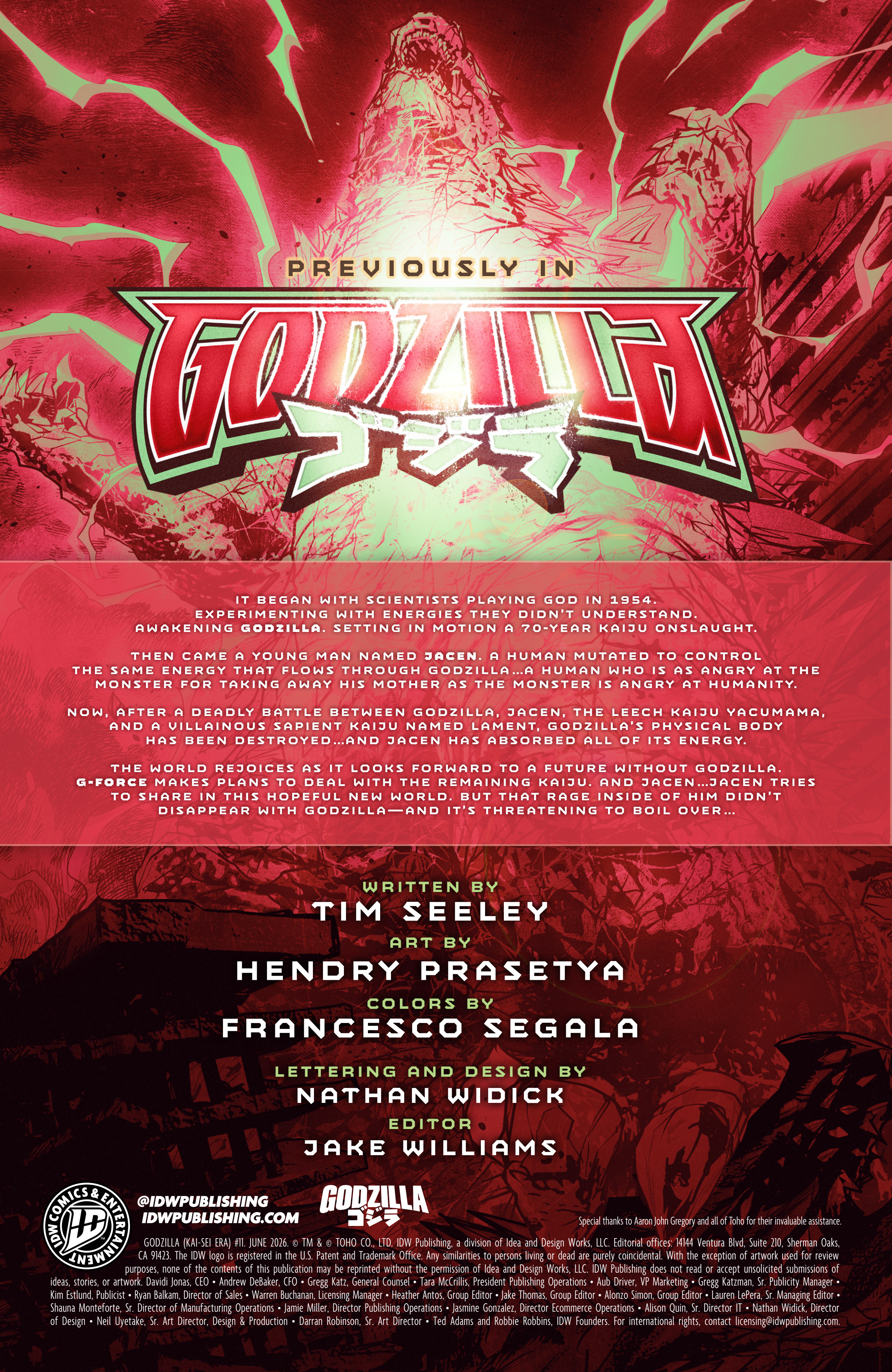 Godzilla (2025) Issue #11 - Page 2