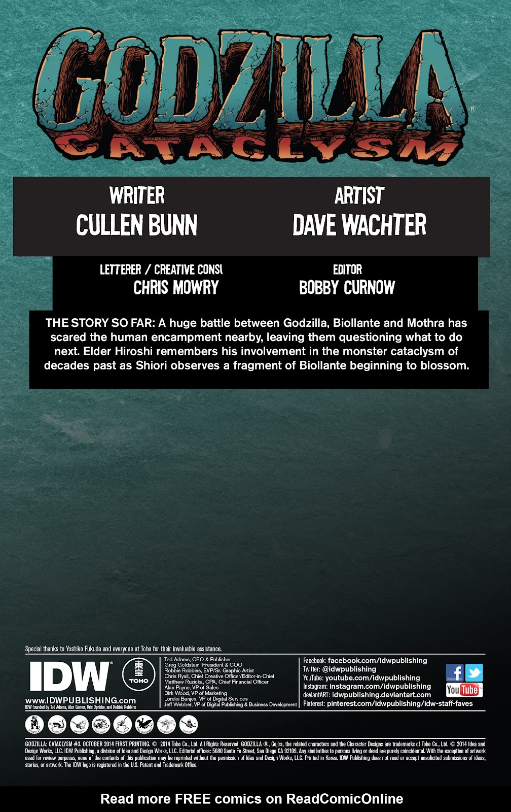Godzilla: Cataclysm Issue #3 - Page 2