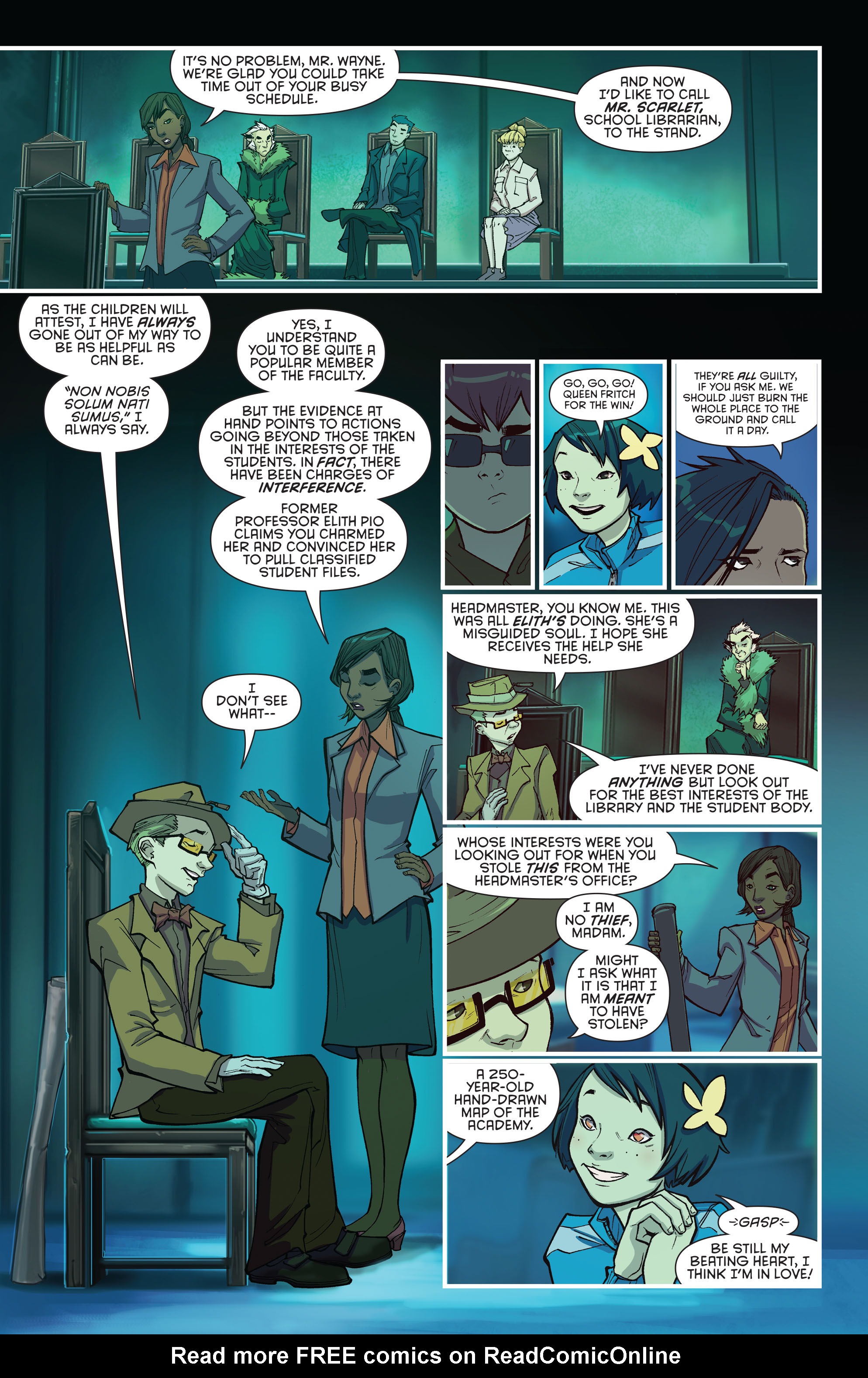 Gotham Academy: Second Semester  Issue #5 - Page 11