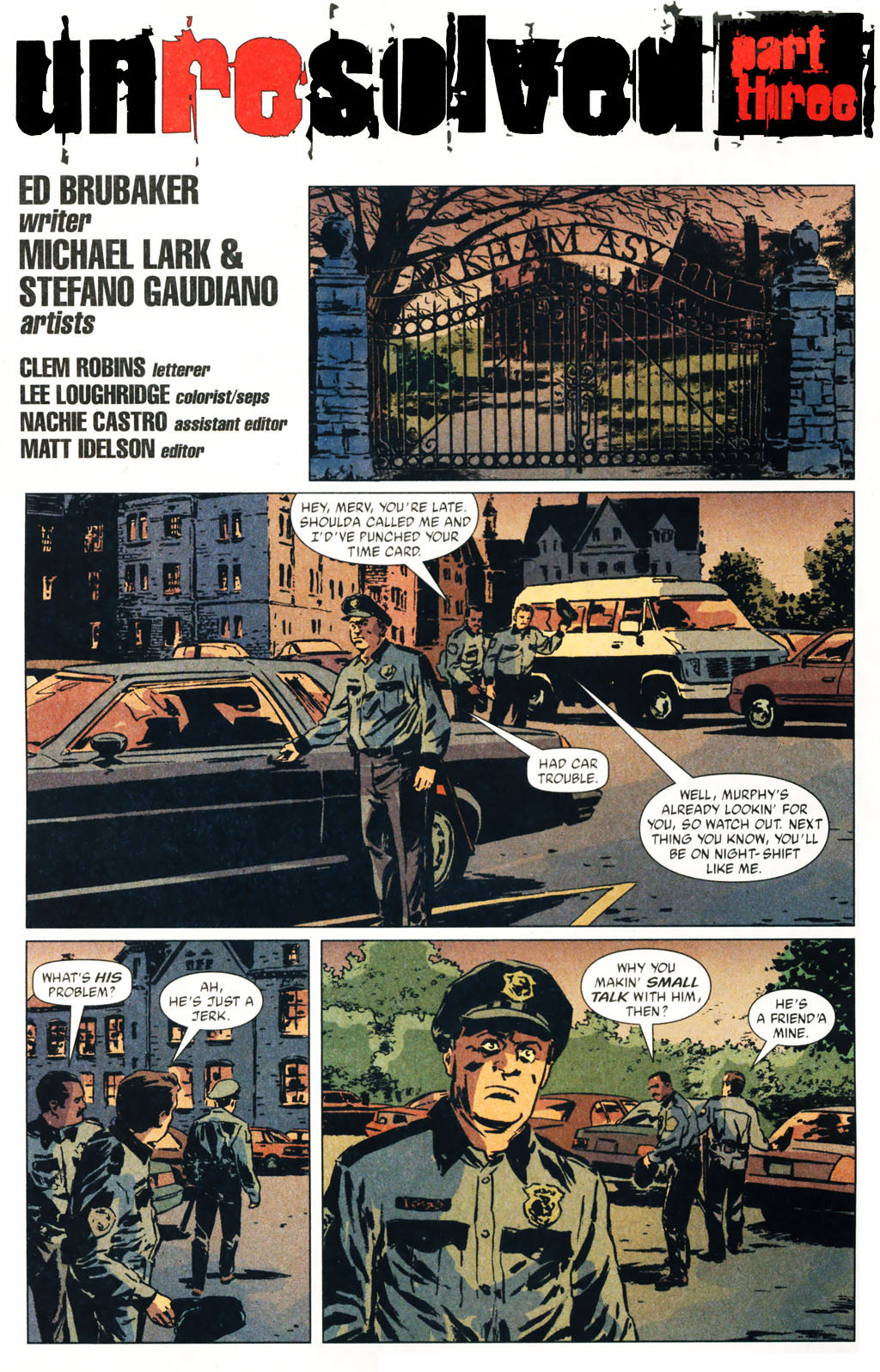 Gotham Central Issue #21 - Page 3