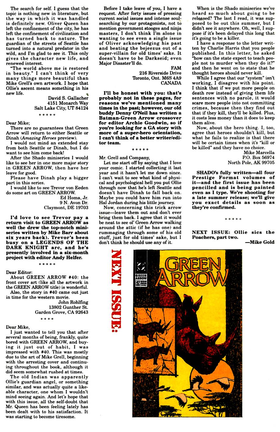 Green Arrow (1988) Issue #46 - Page 25