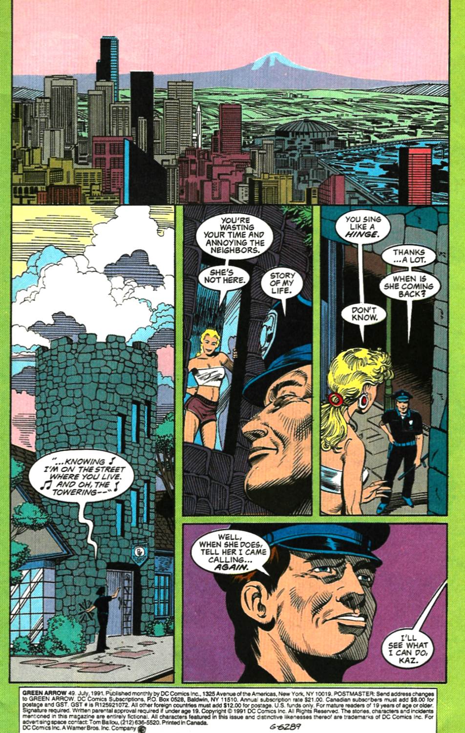 Green Arrow (1988) Issue #49 - Page 2