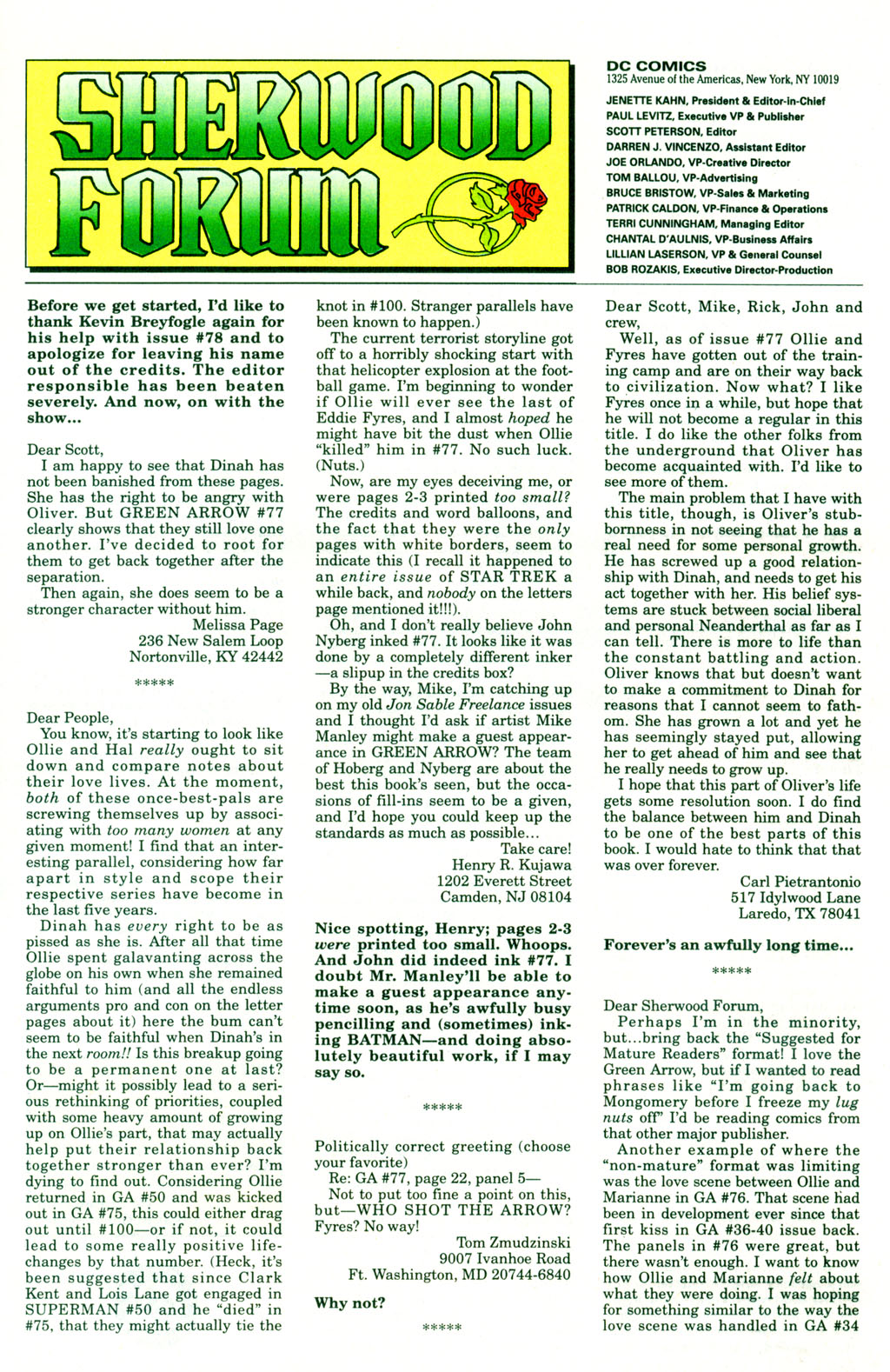 Green Arrow (1988) Issue #80 - Page 22