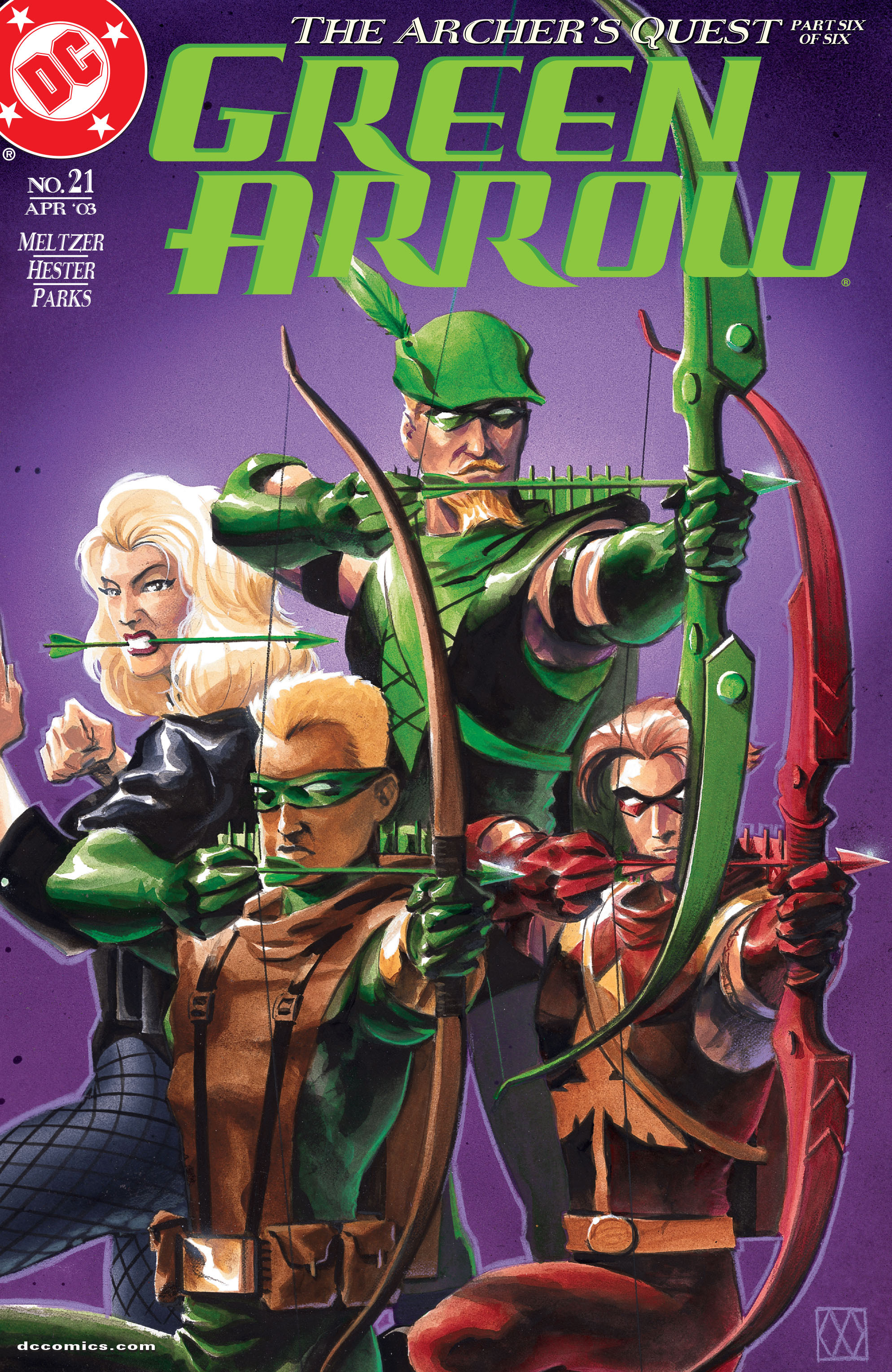 Green Arrow (2001) Issue #21 - Page 1
