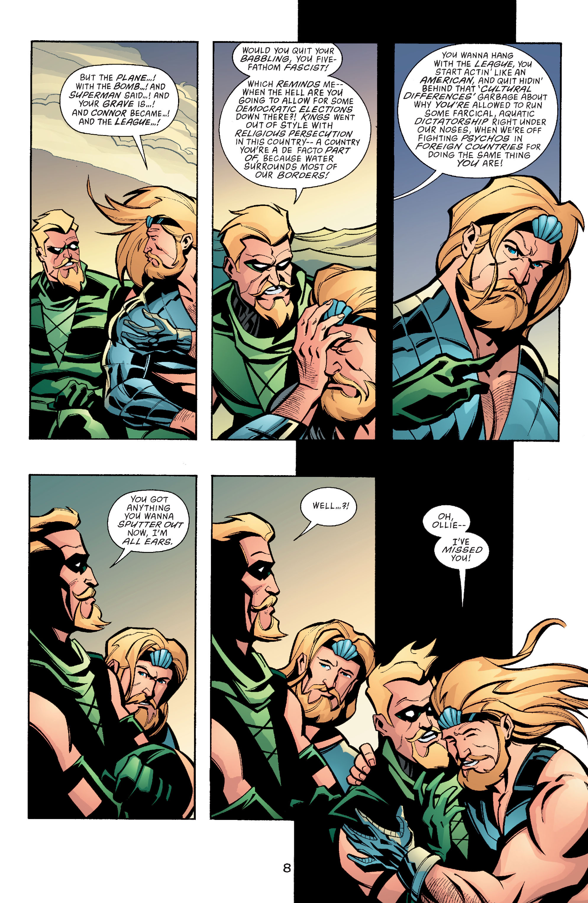 Green Arrow (2001) Issue #4 - Page 8