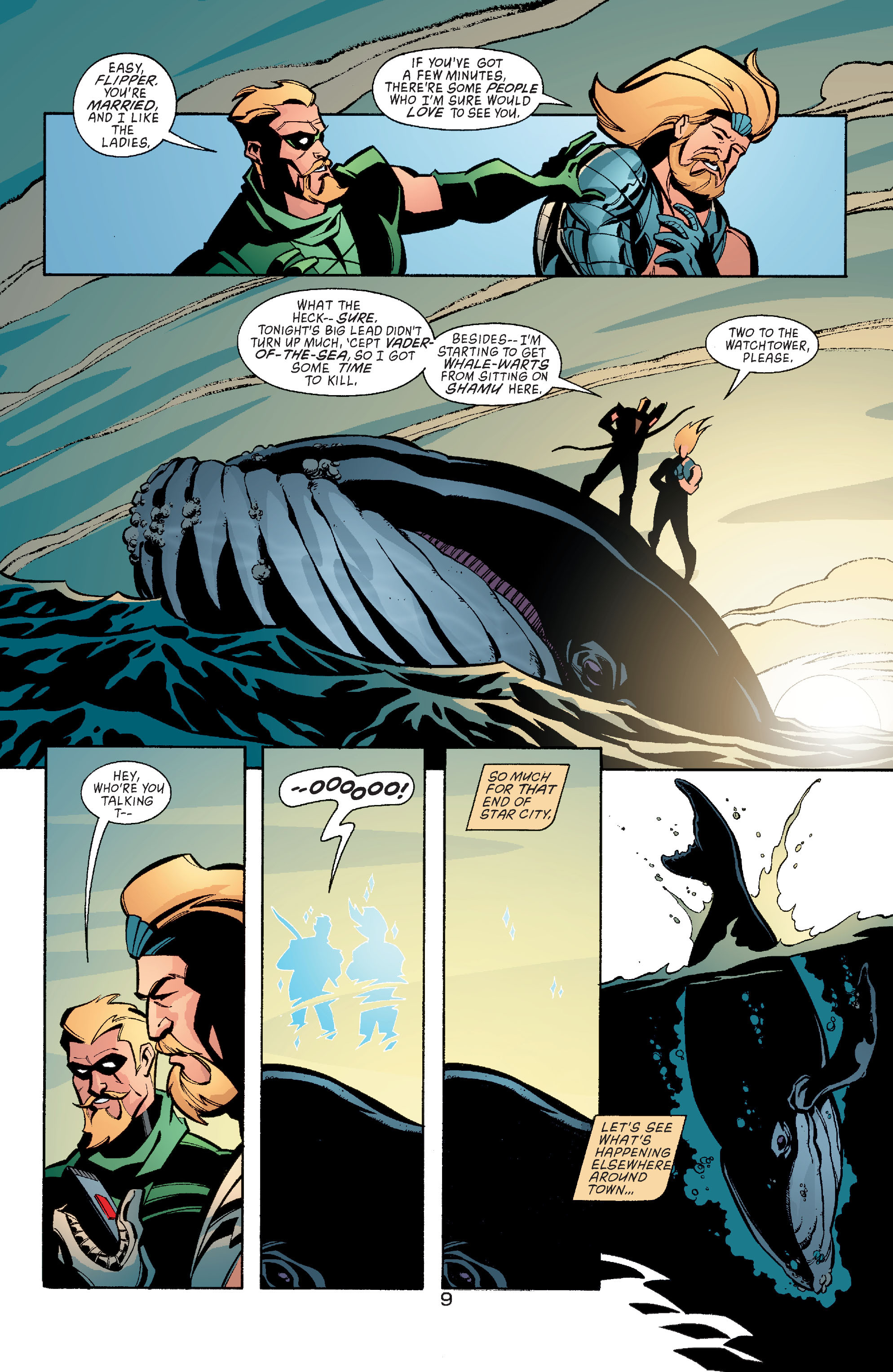 Green Arrow (2001) Issue #4 - Page 9