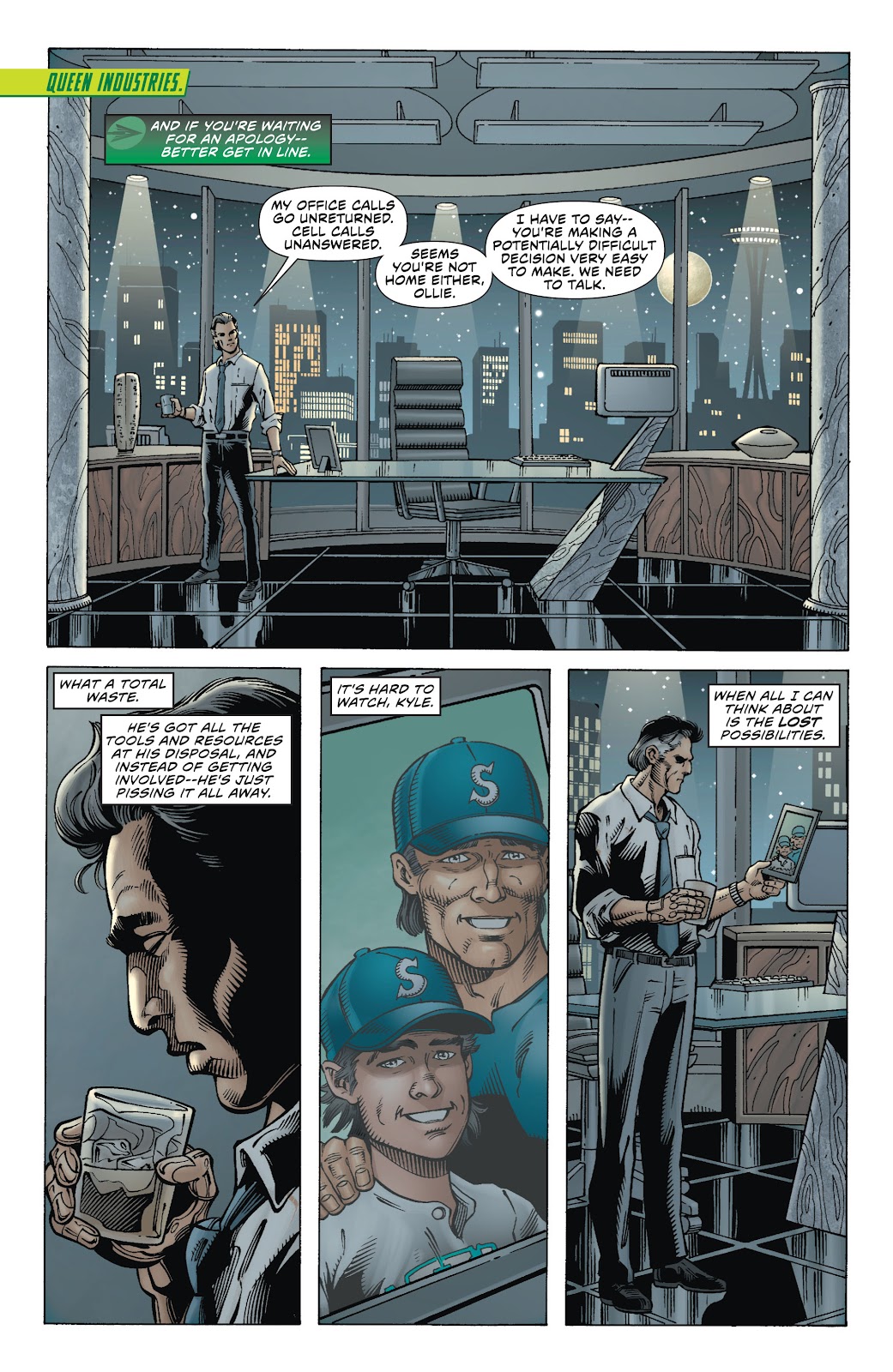 Green Arrow (2011) Issue #3 - Page 8