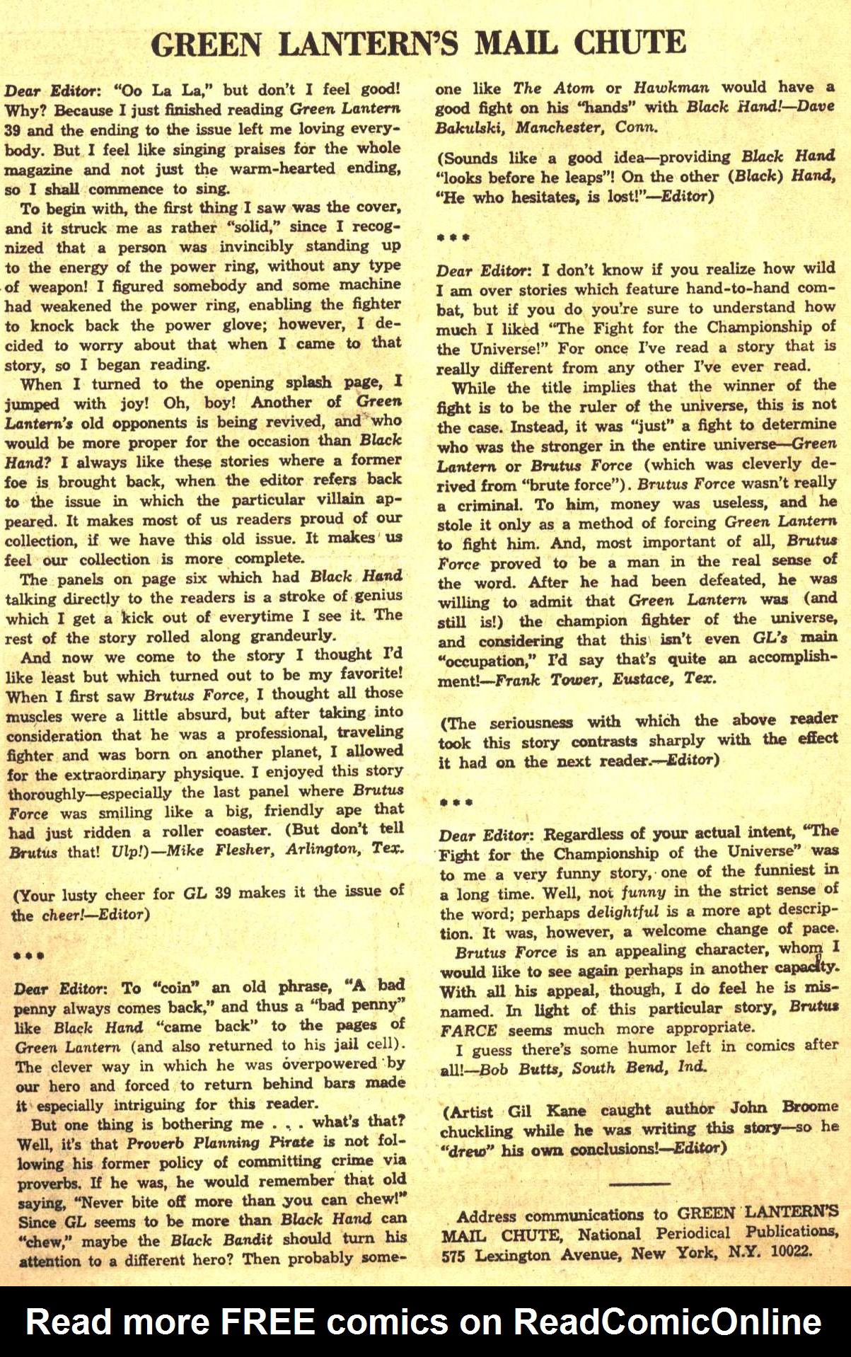 Green Lantern (1960) Issue #42 - Page 34