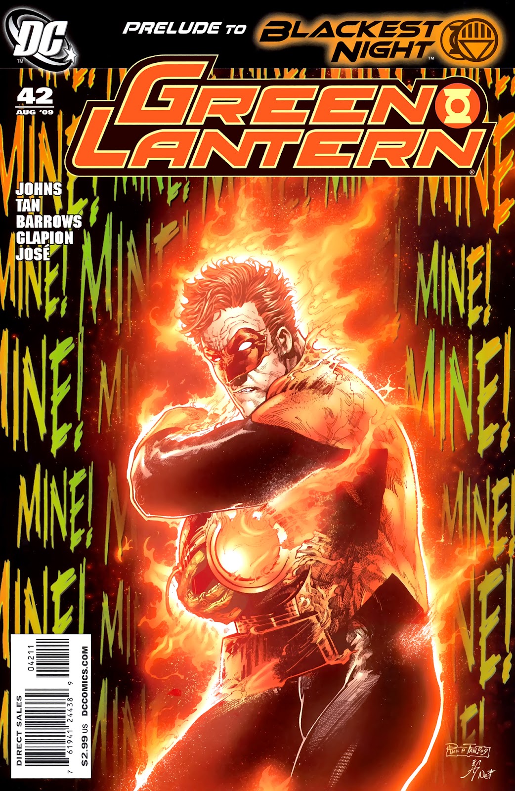 Green Lantern (2005) Issue #42 - Page 1