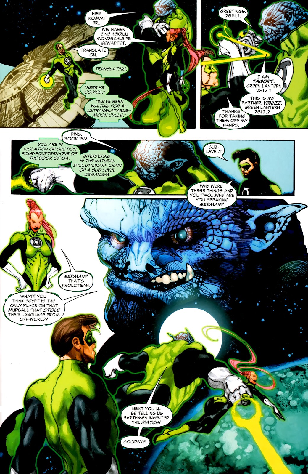 Green Lantern (2005) Issue #6 - Page 22