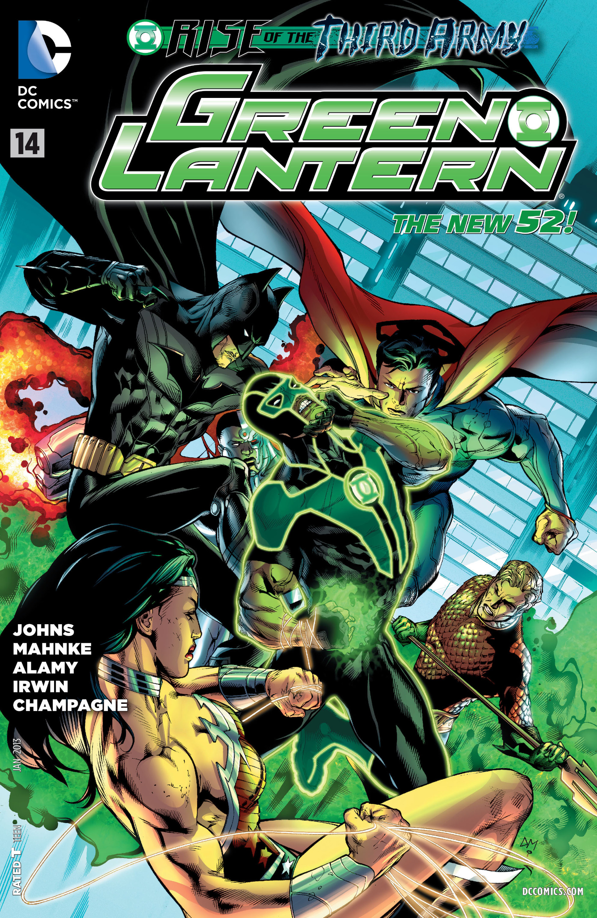 Green Lantern (2011) Issue #14 - Page 21