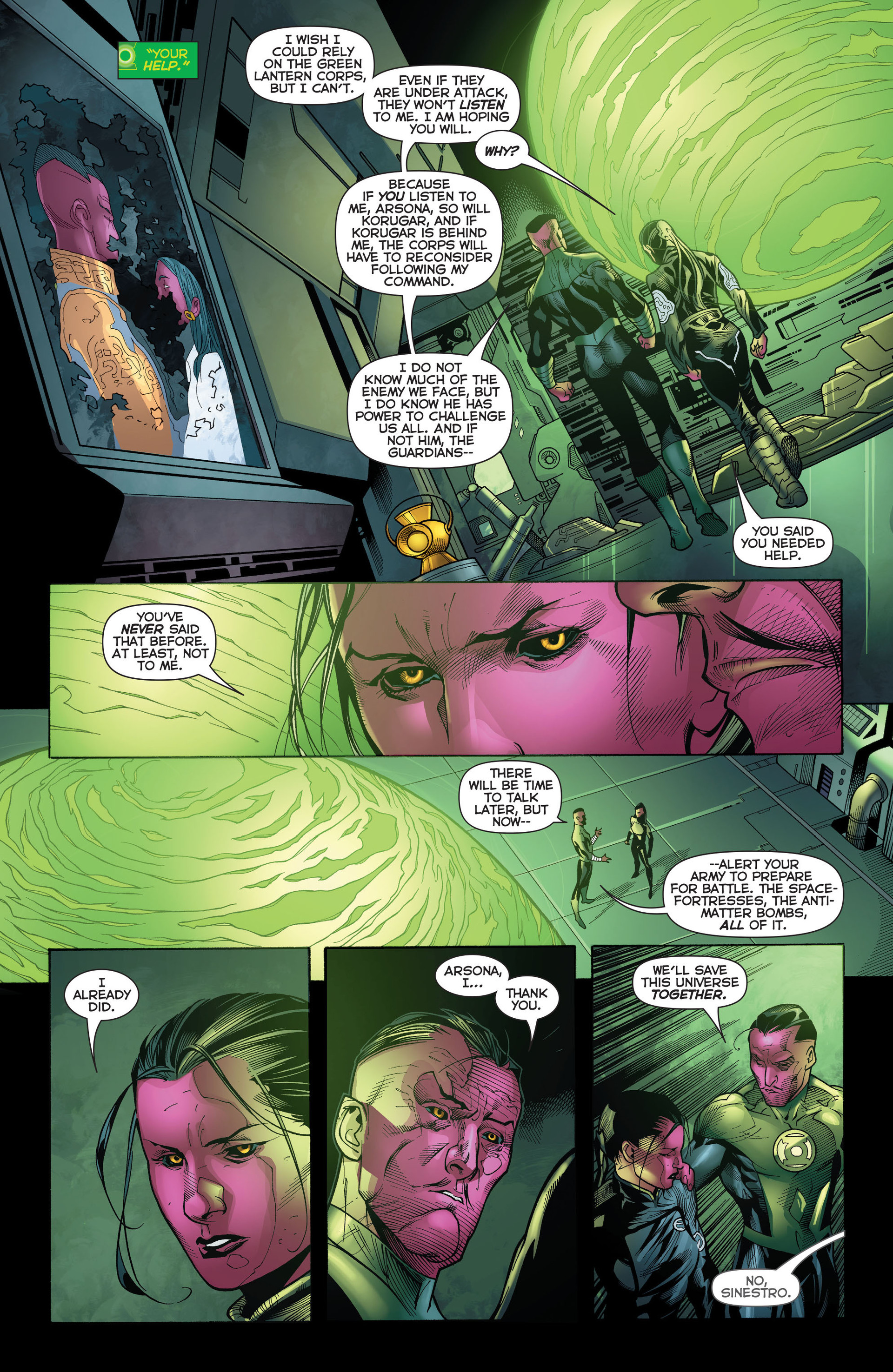 Green Lantern (2011) Issue #19 - Page 8