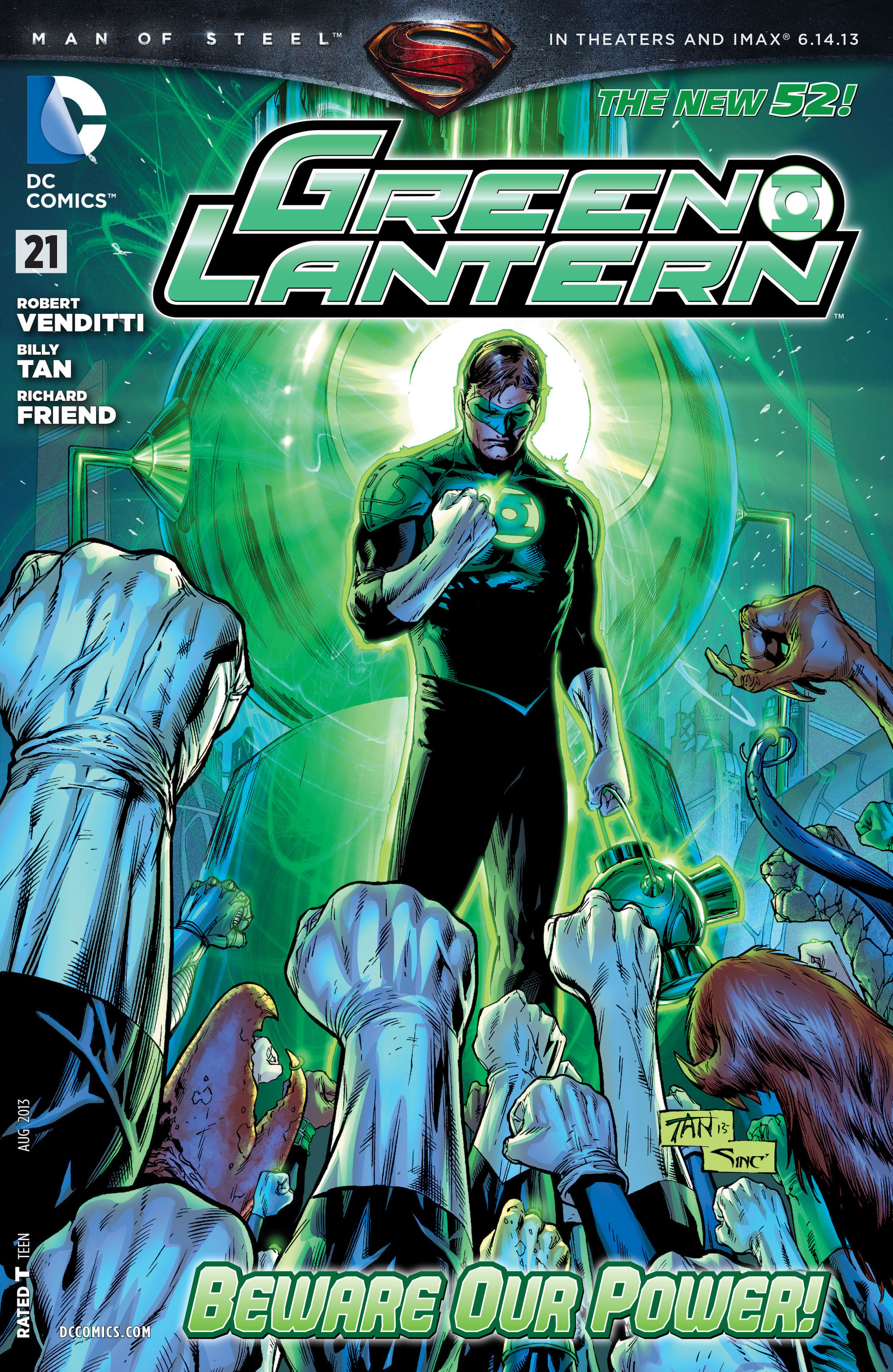 Green Lantern (2011) Issue #21 - Page 1