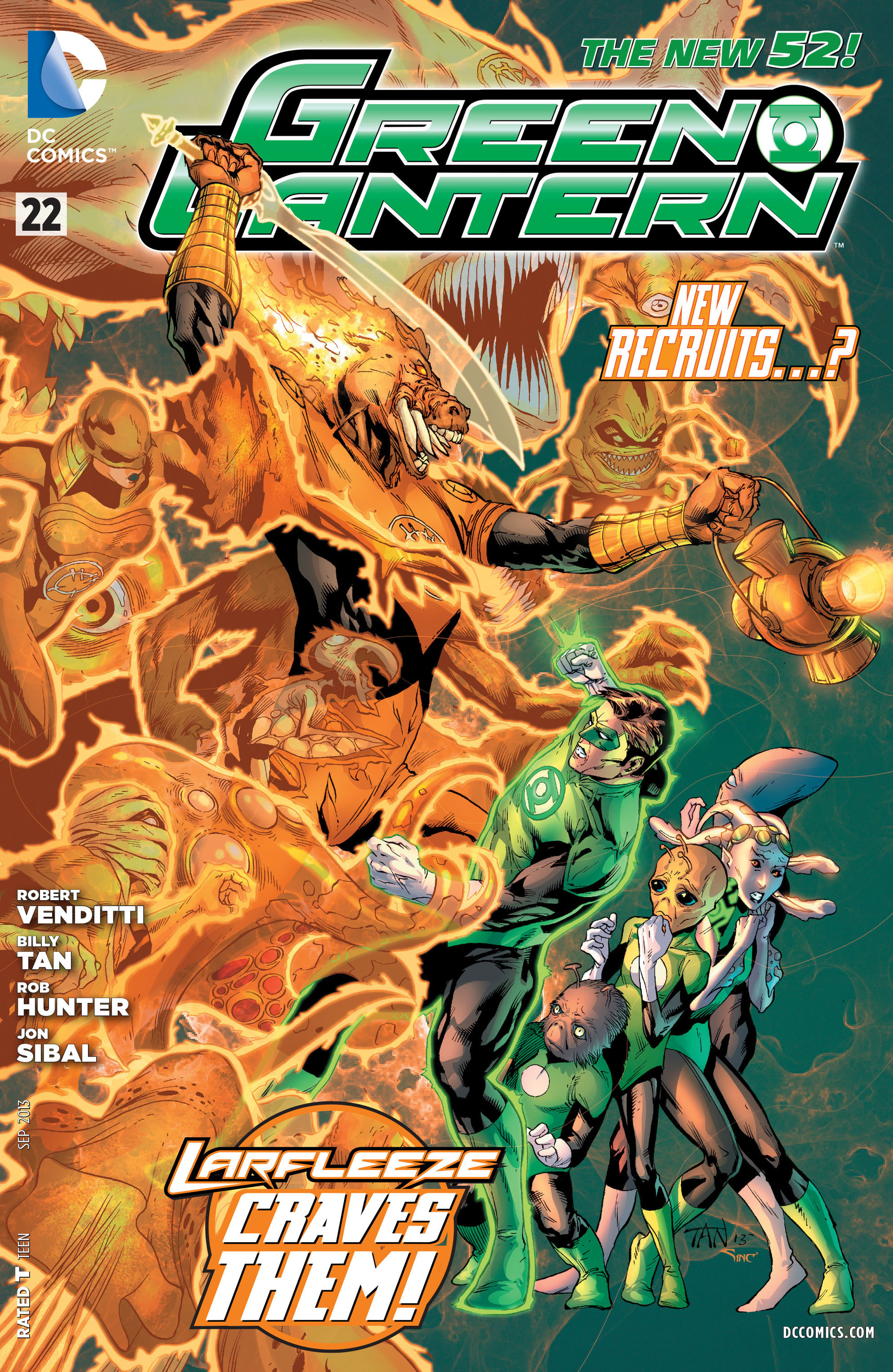 Green Lantern (2011) Issue #22 - Page 1