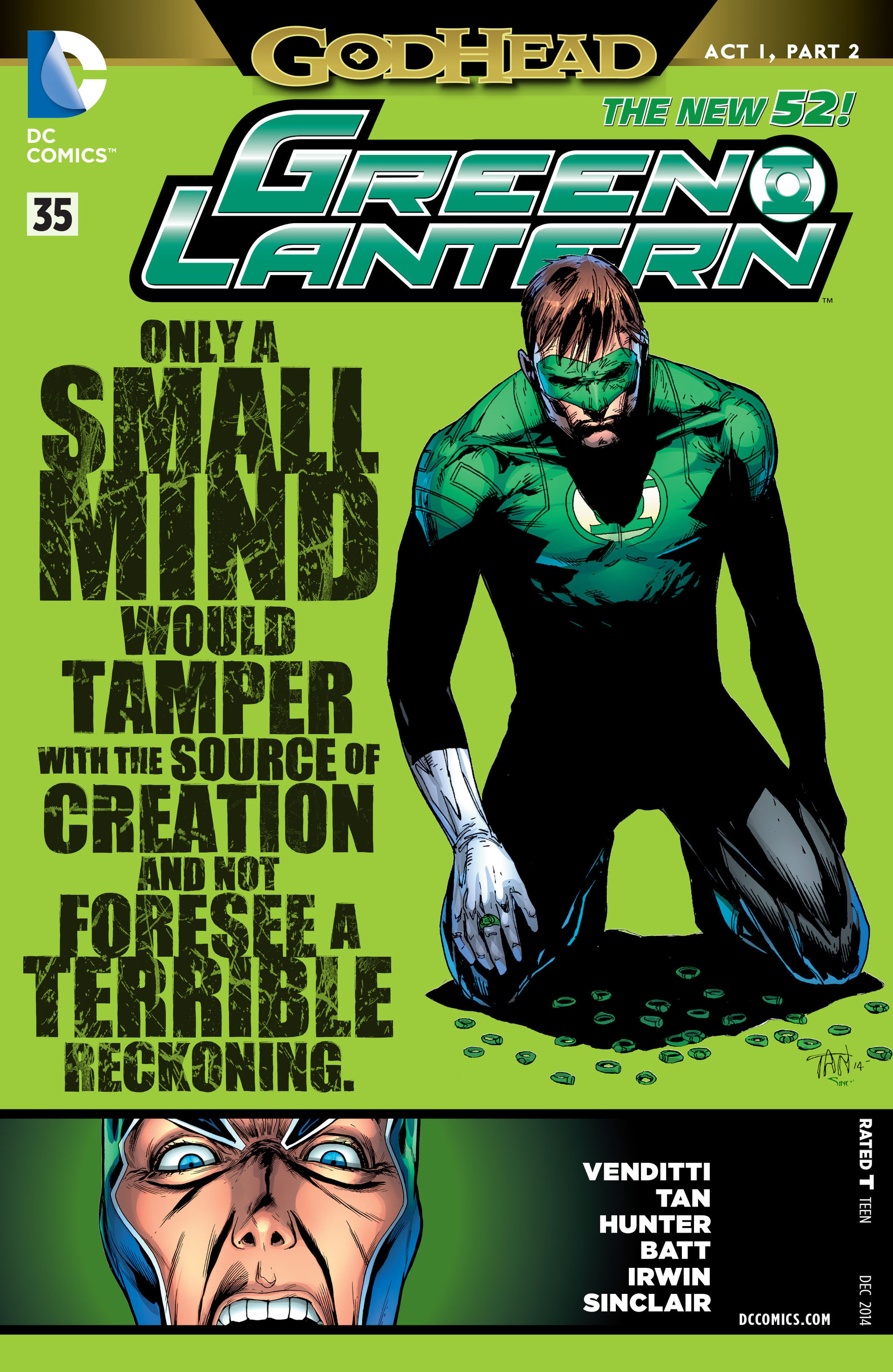 Green Lantern (2011) Issue #35 - Page 1
