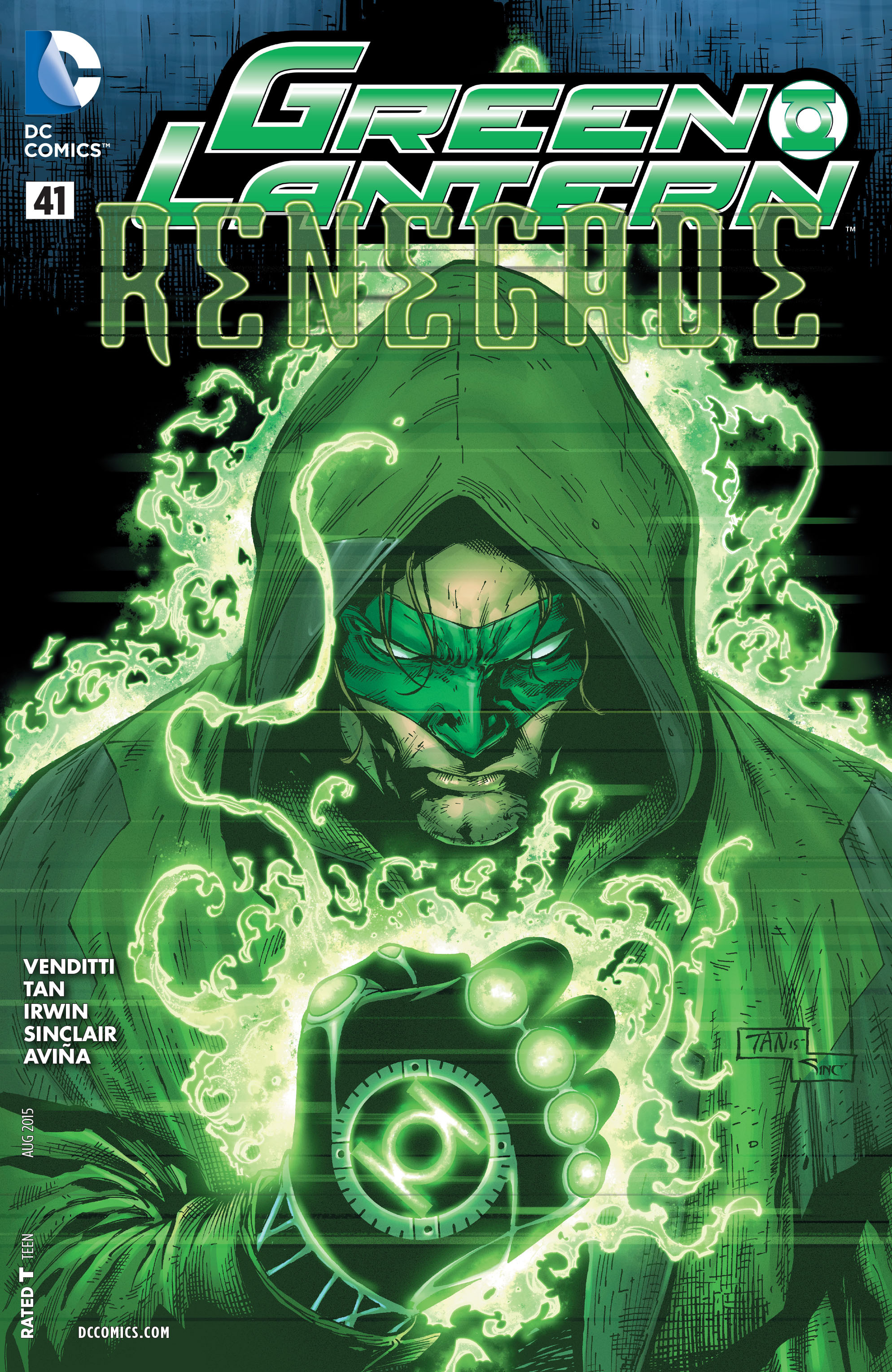 Green Lantern (2011) Issue #41 - Page 1