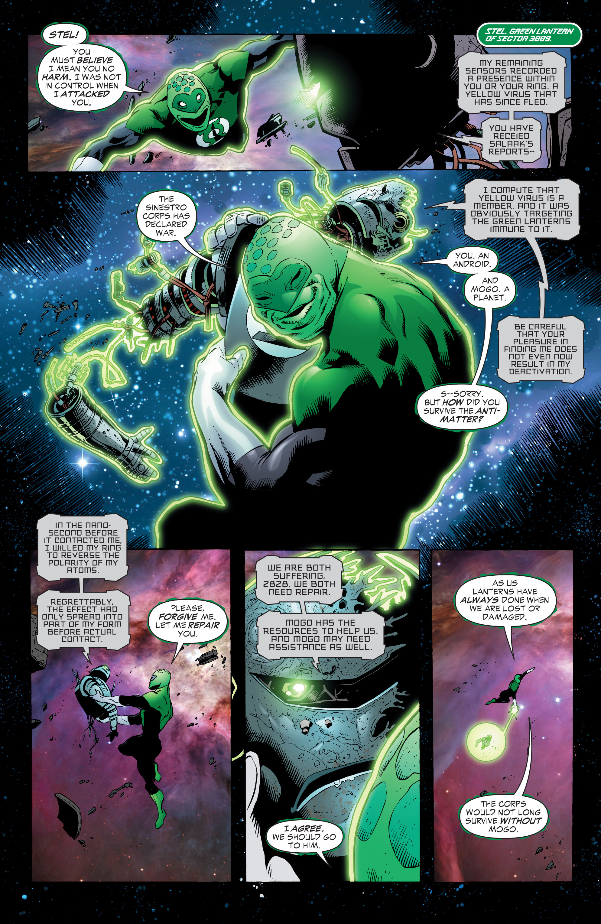 Green Lantern Corps (2006) Issue #14 - Page 11