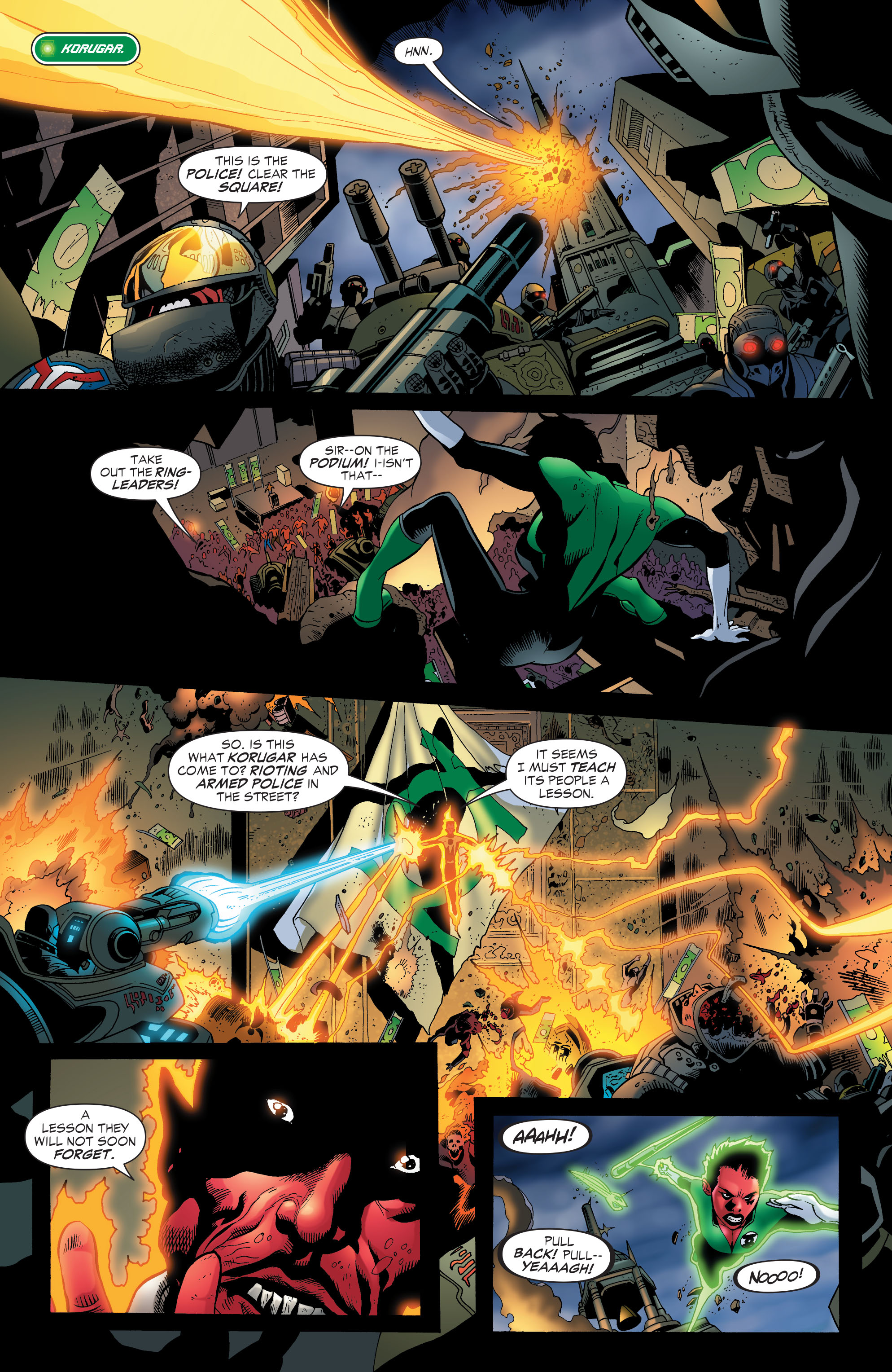 Green Lantern Corps (2006) Issue #14 - Page 12