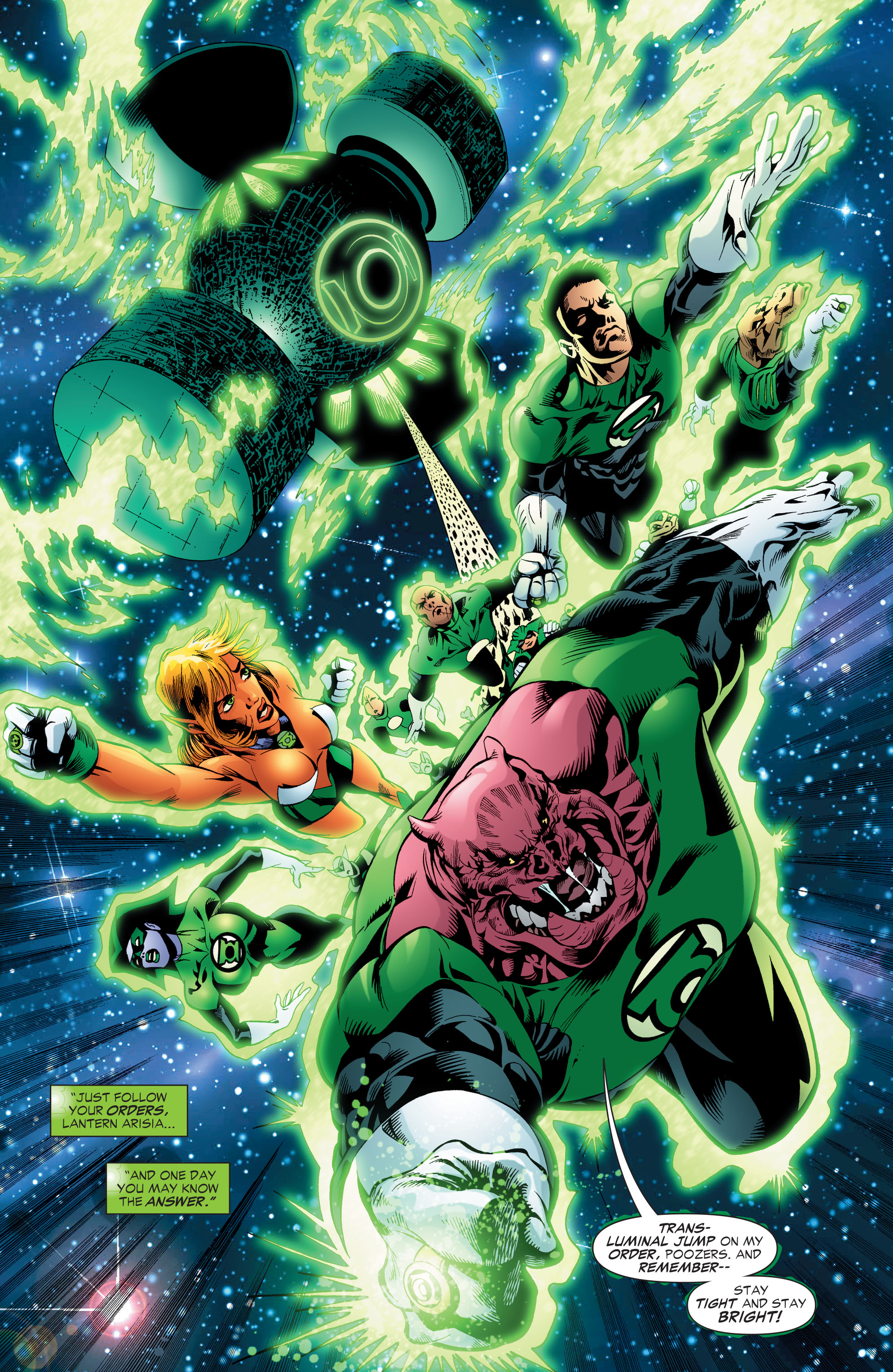 Green Lantern Corps (2006) Issue #14 - Page 21