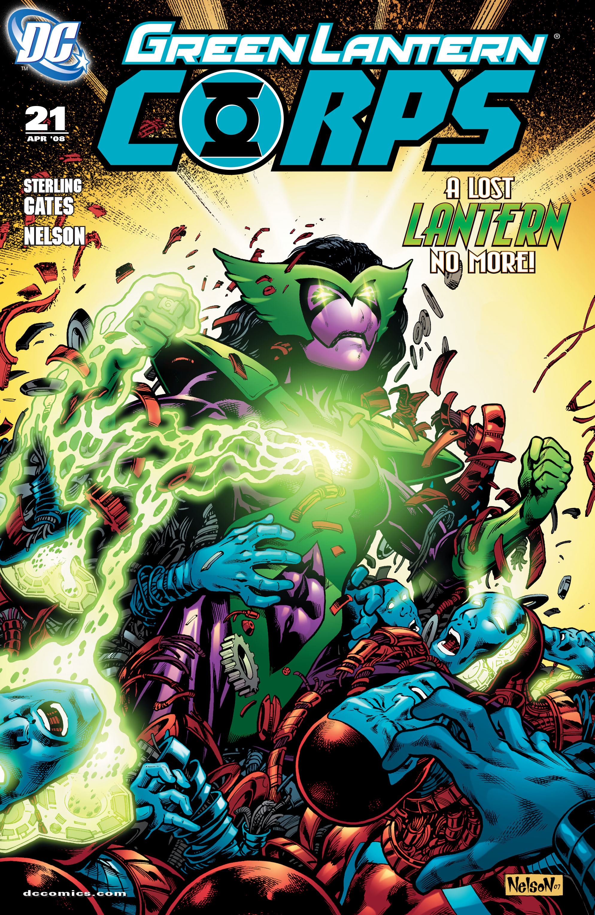 Green Lantern Corps (2006) Issue #21 - Page 1