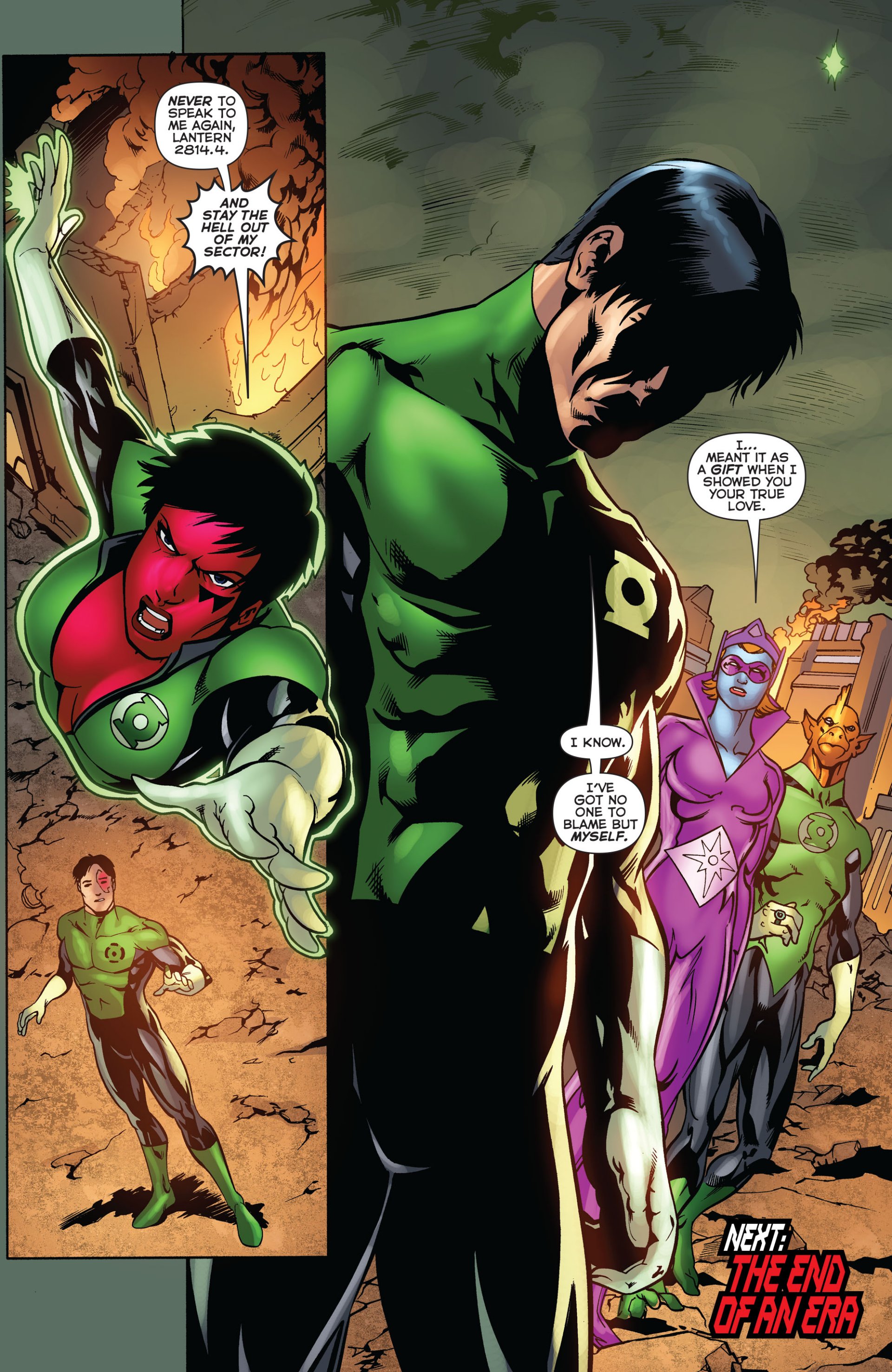 Green Lantern Corps (2006) Issue #62 - Page 21