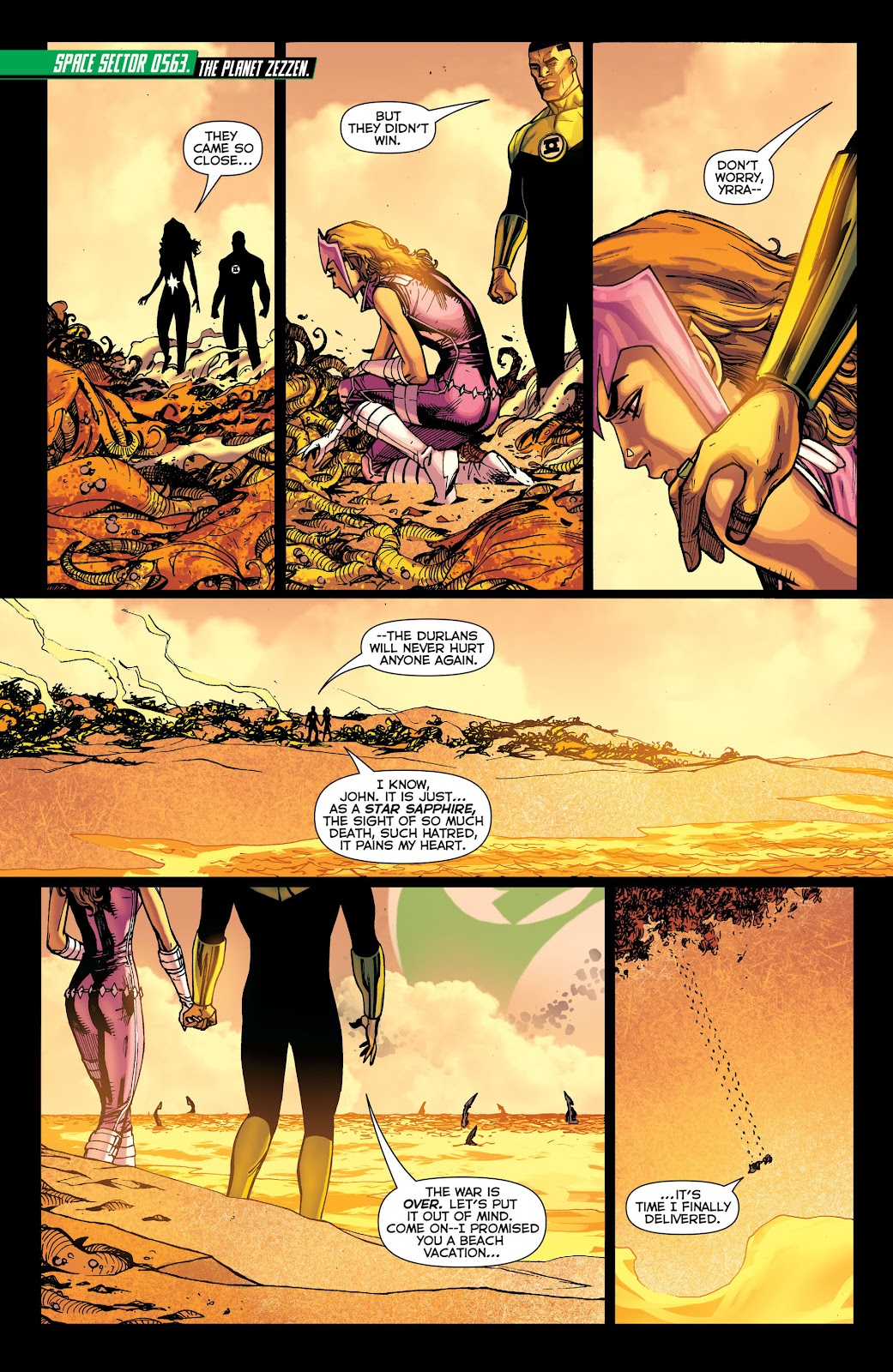 Green Lantern Corps (2011) Issue #33 - Page 2