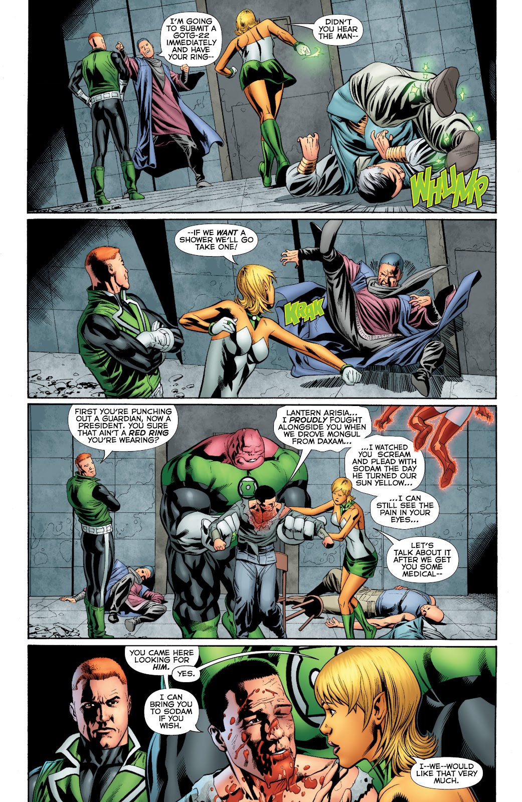 Green Lantern: Emerald Warriors Issue #4 - Page 6
