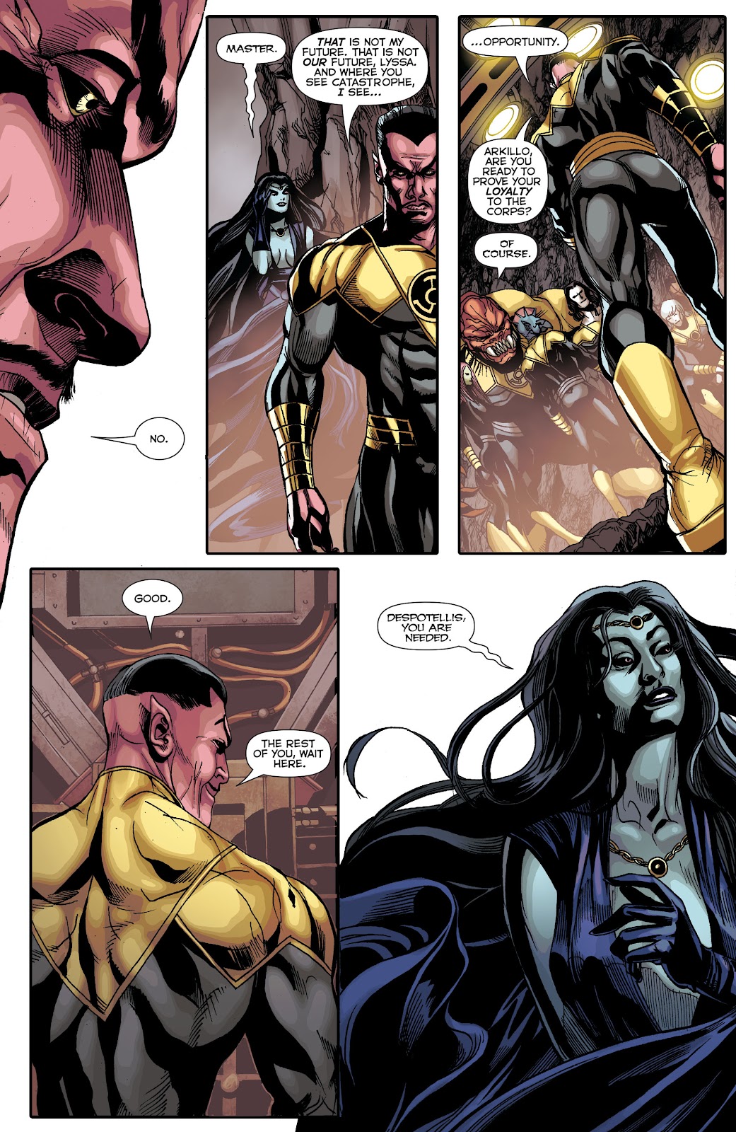 Green Lantern/New Gods: Godhead Issue #1 - Page 17