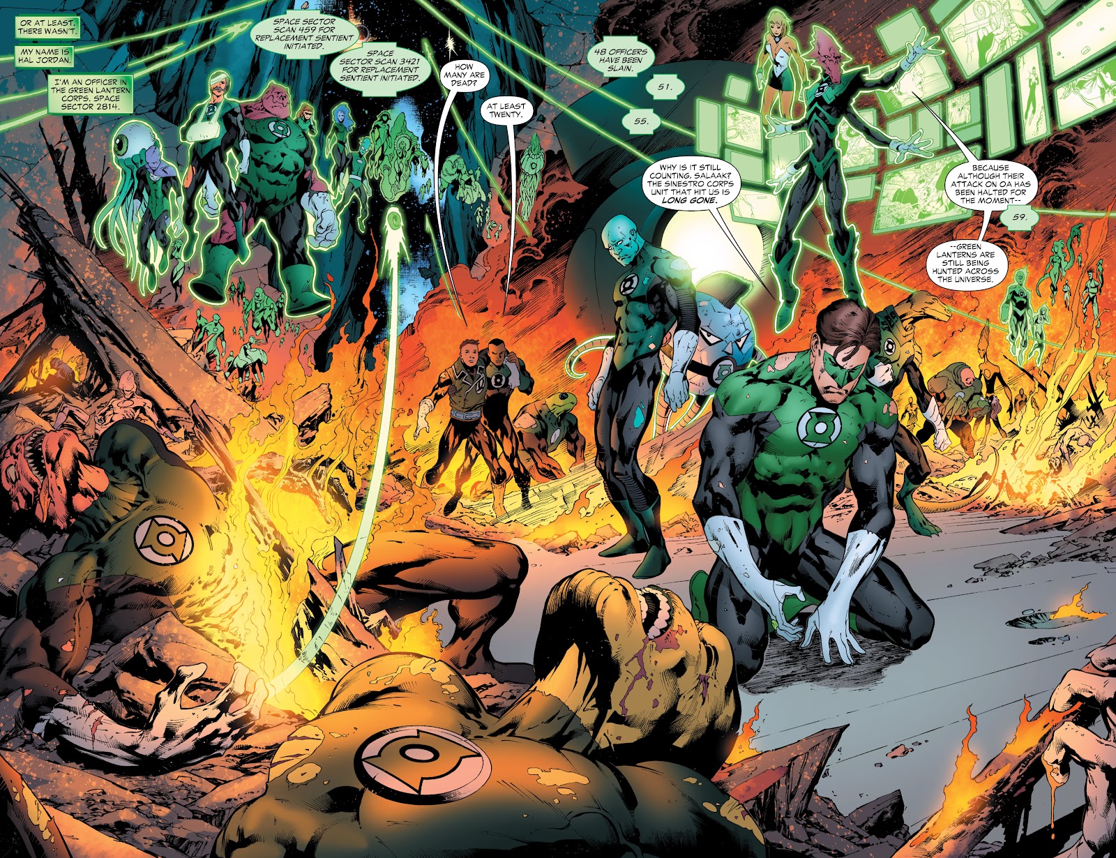 Green Lantern: The Sinestro Corps War Full - Page 54
