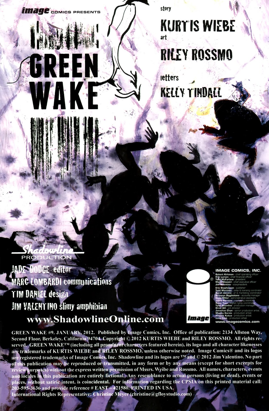 Green Wake Issue #9 - Page 2