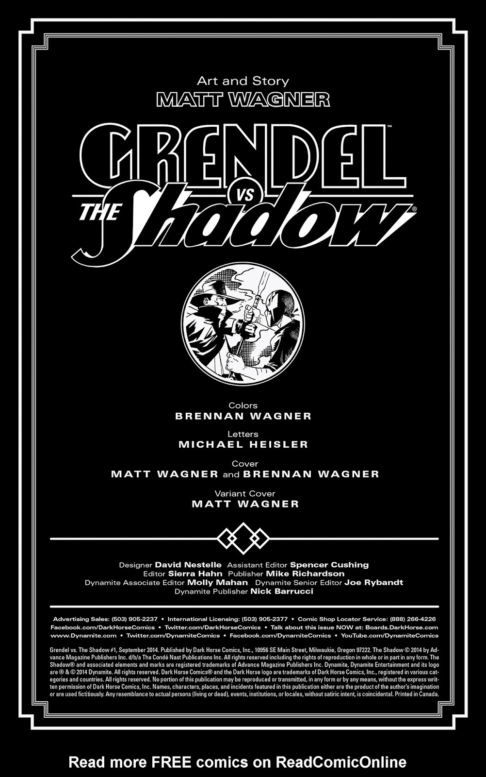 Grendel vs. The Shadow Issue #1 - Page 3