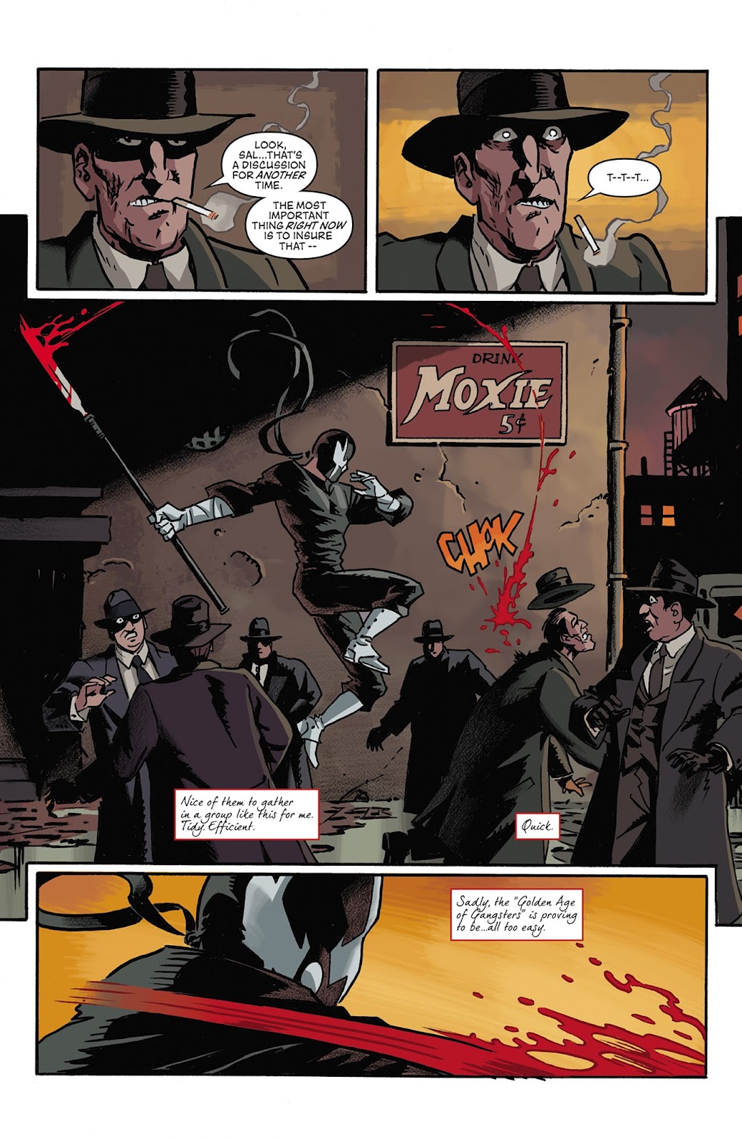 Grendel vs. The Shadow Issue #1 - Page 48