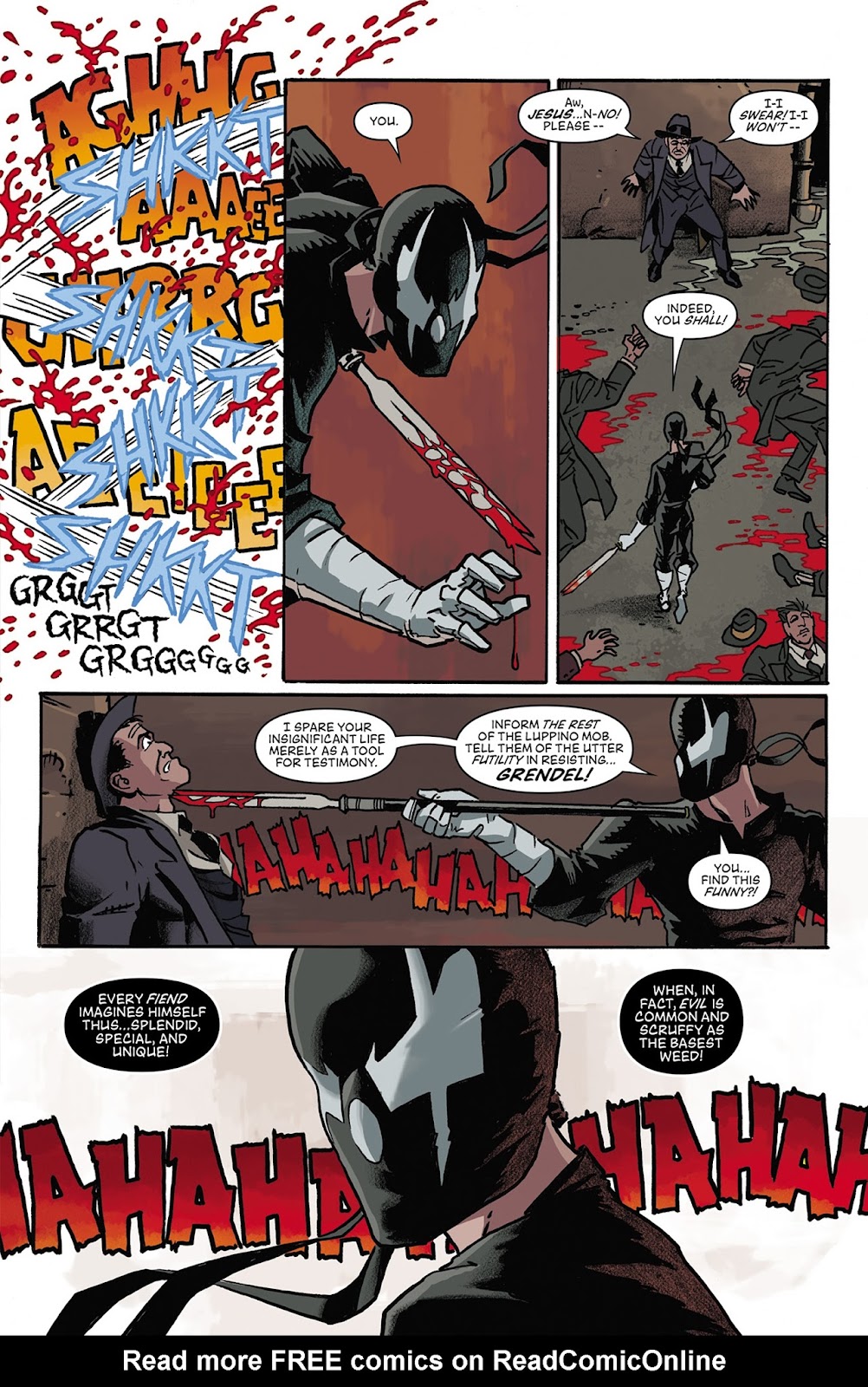 Grendel vs. The Shadow Issue #1 - Page 49