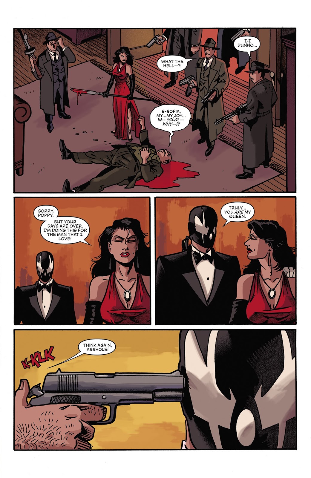 Grendel vs. The Shadow Issue #3 - Page 33