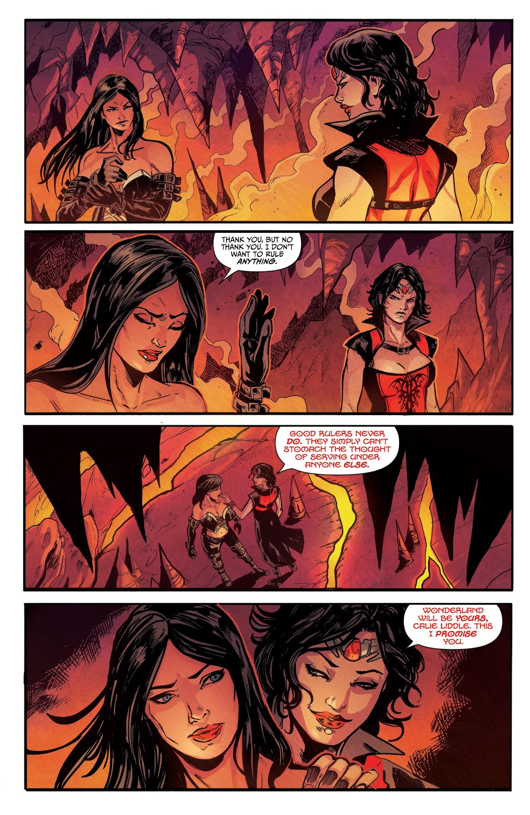 Grimm Fairy Tales presents Wonderland: Age Of Darkness Full - Page 15