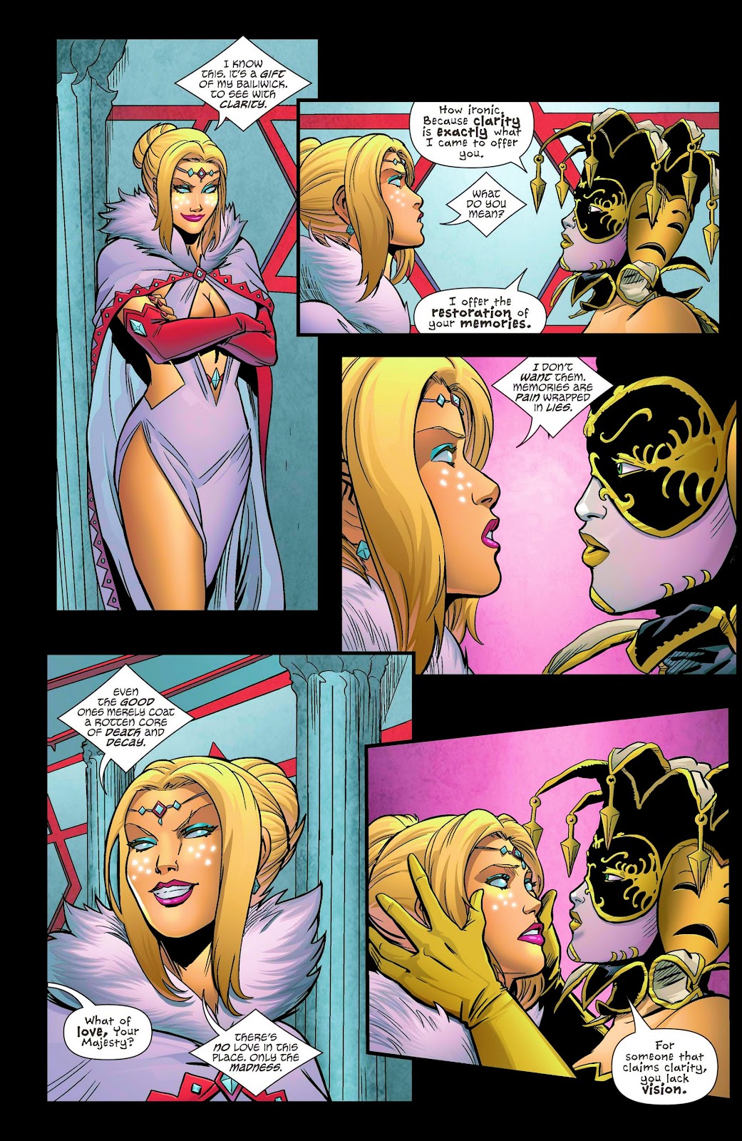 Grimm Fairy Tales presents Wonderland: Clash of Queens Issue #4 - Page 16