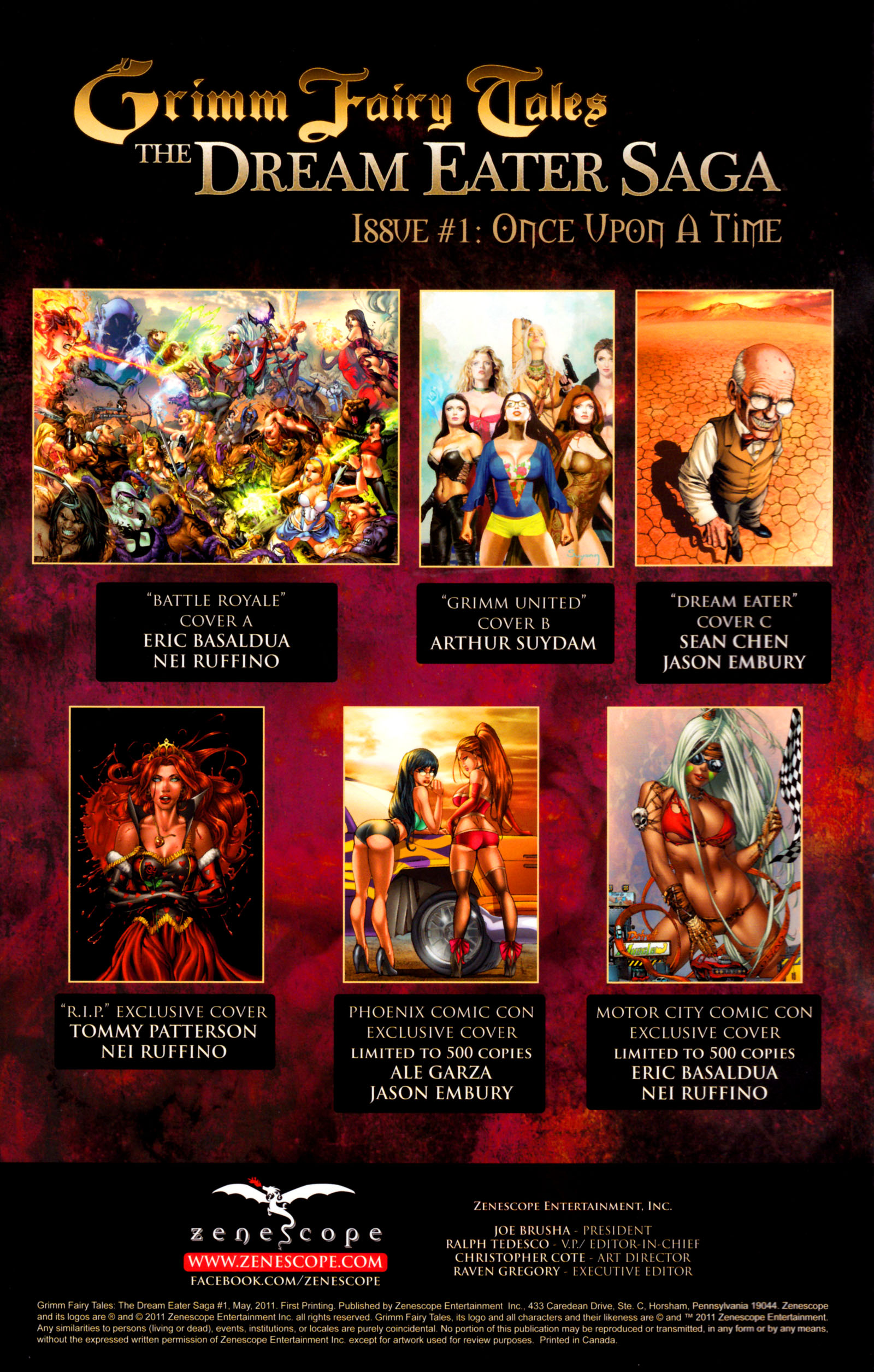 Grimm Fairy Tales: The Dream Eater Saga Issue #1 - Page 2