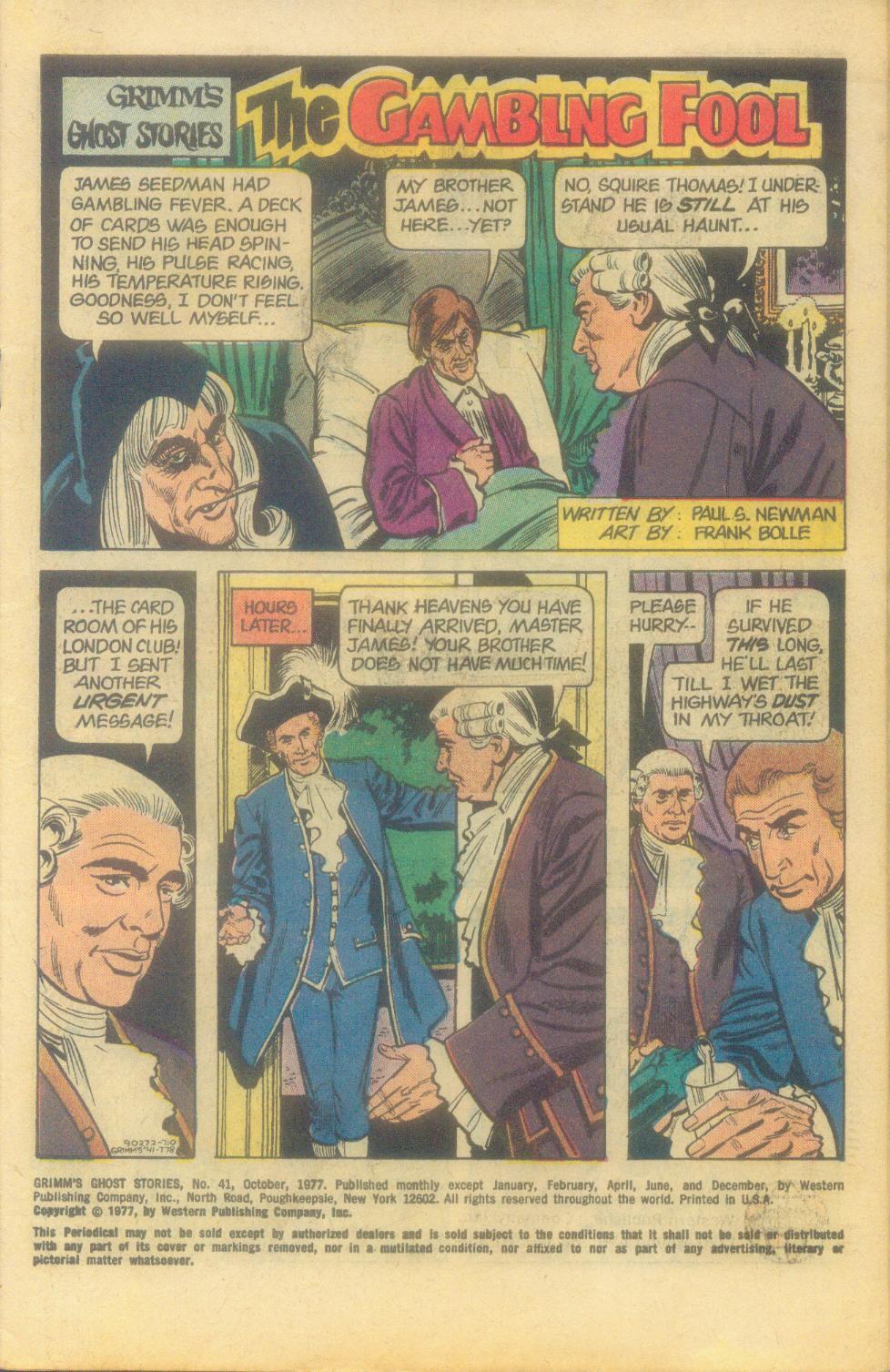 Grimm's Ghost Stories Issue #41 - Page 3