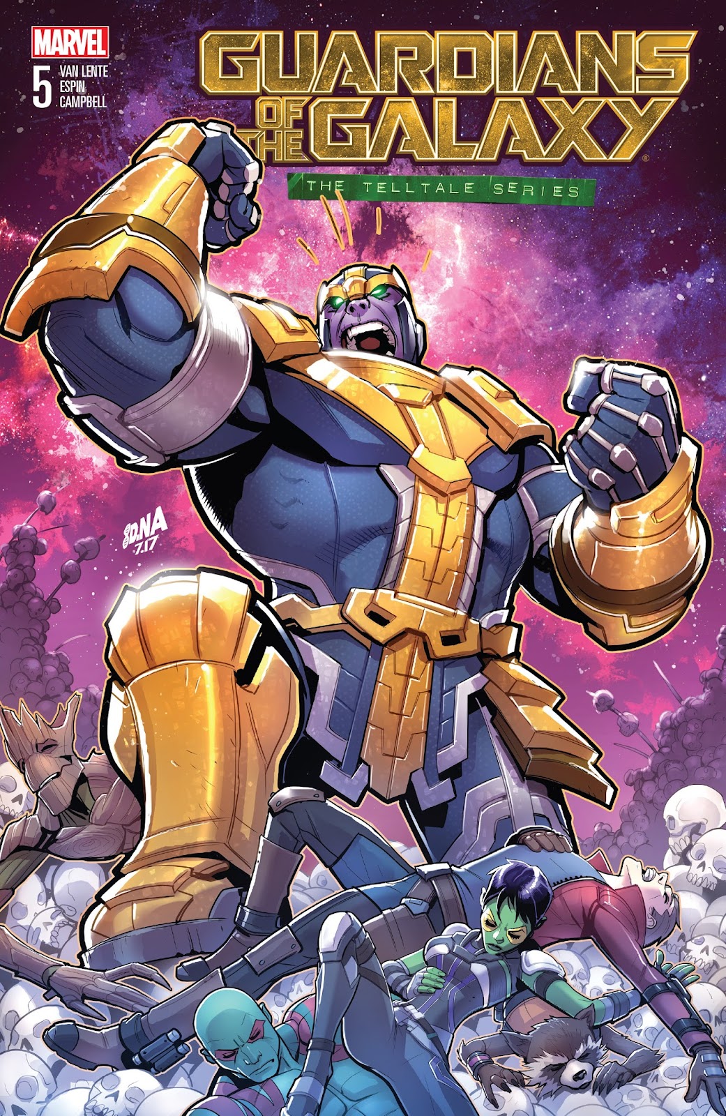 Guardians of the Galaxy: Telltale Games Issue #5 - Page 1